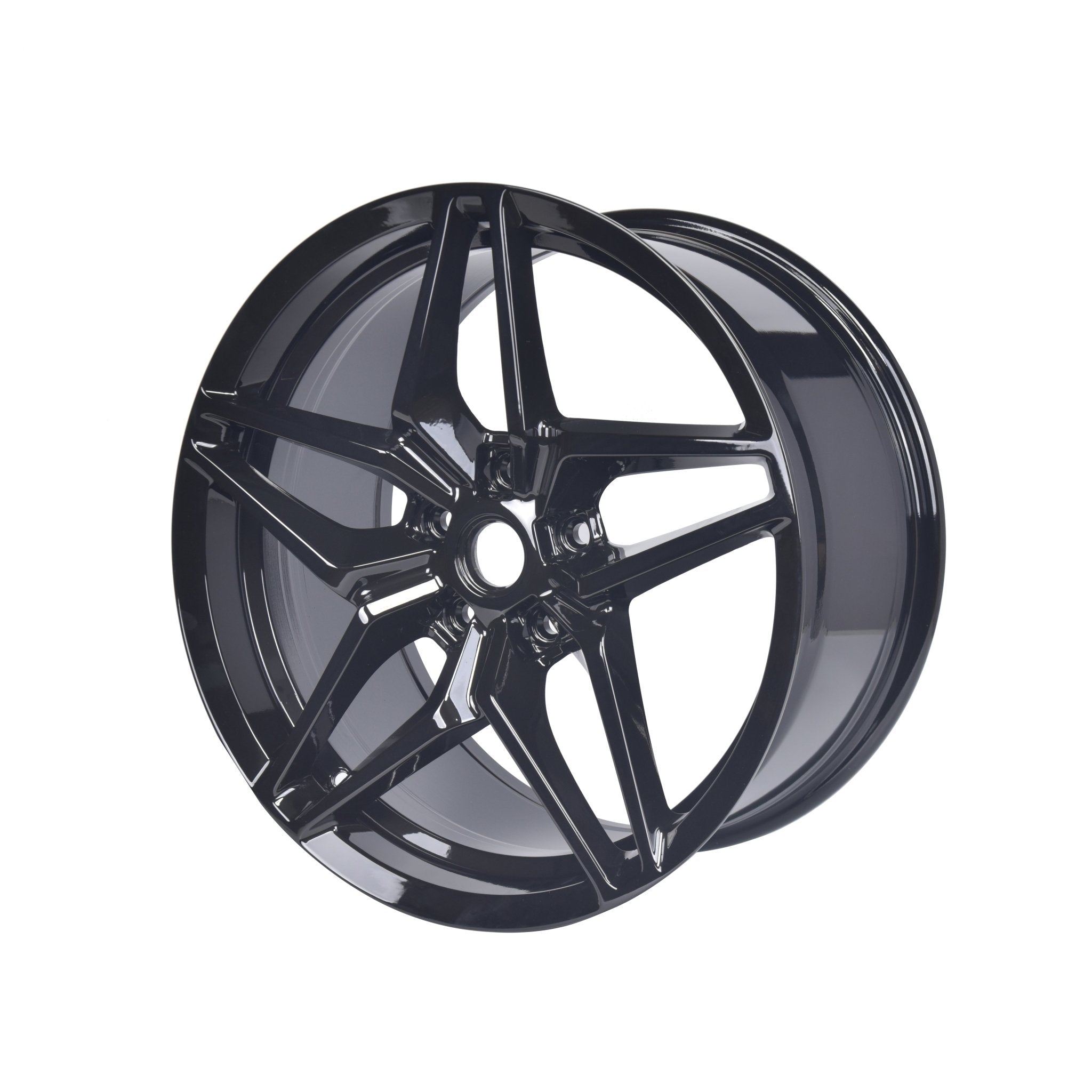 W599 D1584 Gloss Black 20x11  ET73 5x120.7 CB70.3
