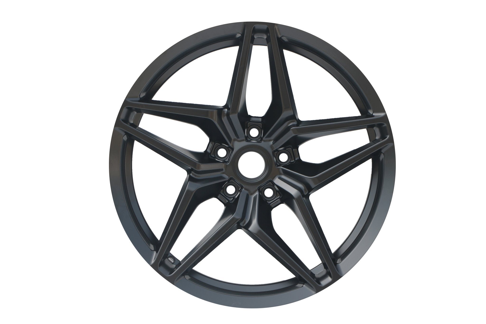 W599 D1584 Satin Black 20x11 ET73 5x120.7 CB70.3