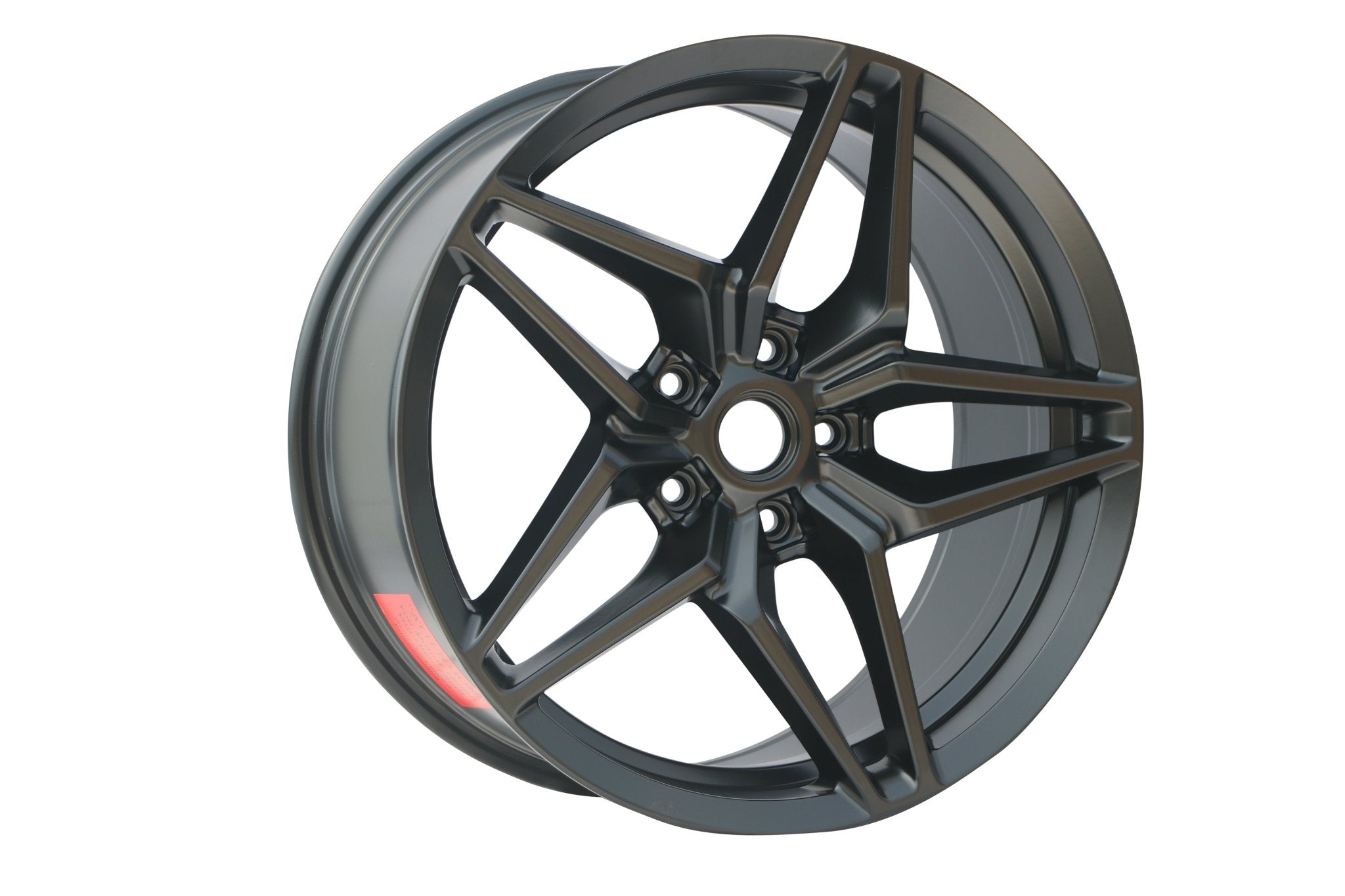 W599 D1584 Satin Black 19x9.5 ET55 5x120.7 CB70.3