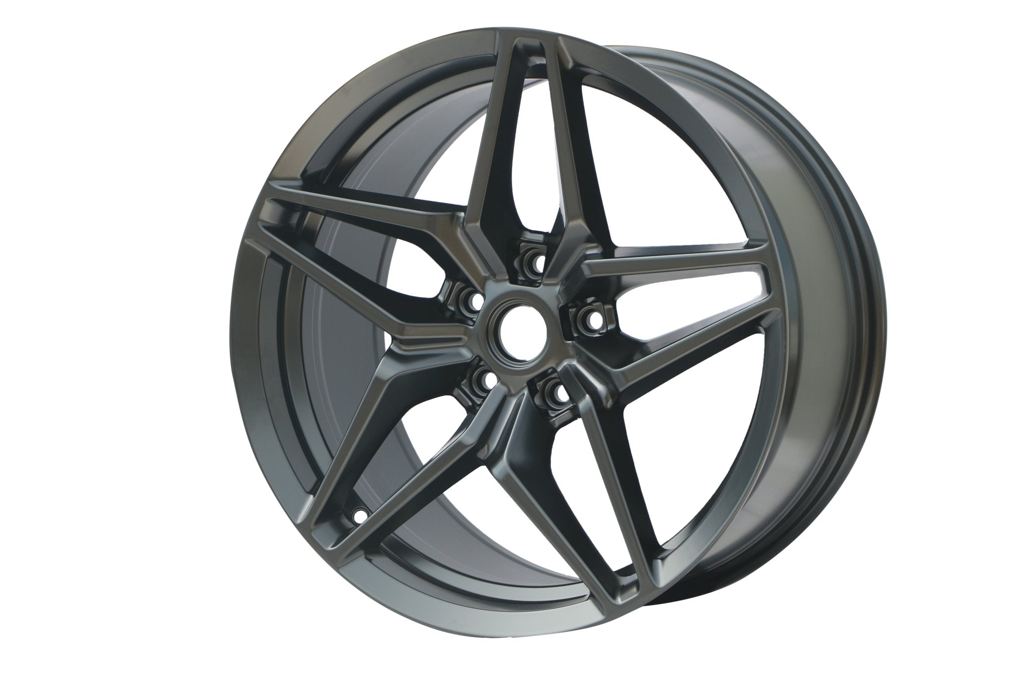 W599 D1584 Satin Black 20x11 ET73 5x120.7 CB70.3