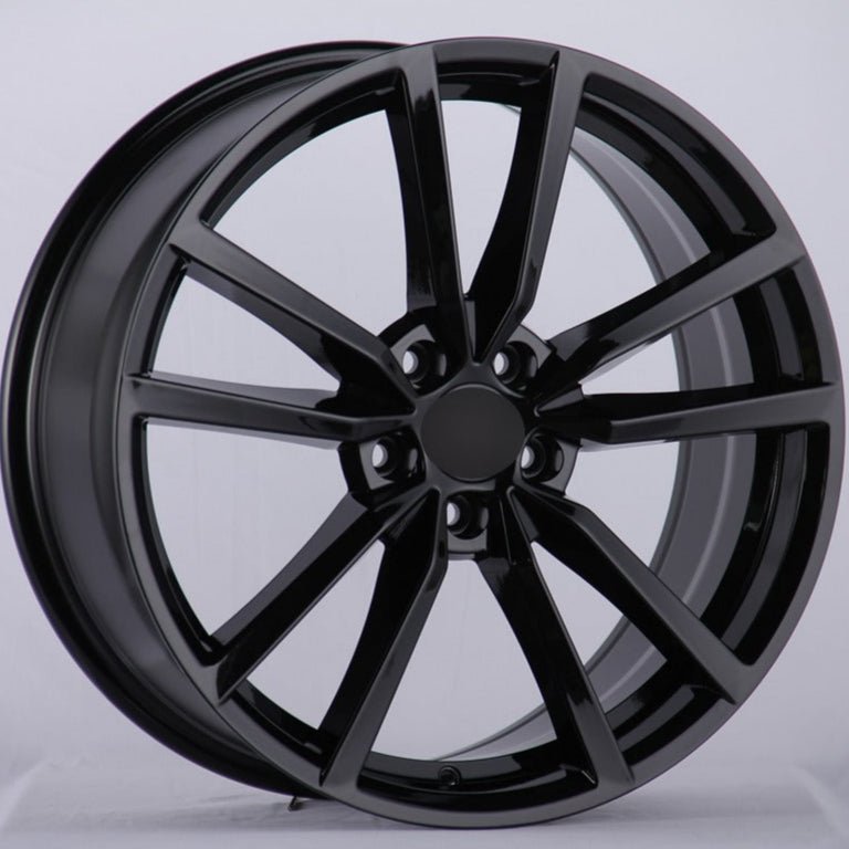 W600 664 Gloss Black 17x7.5 ET35 5x100 CB57.1