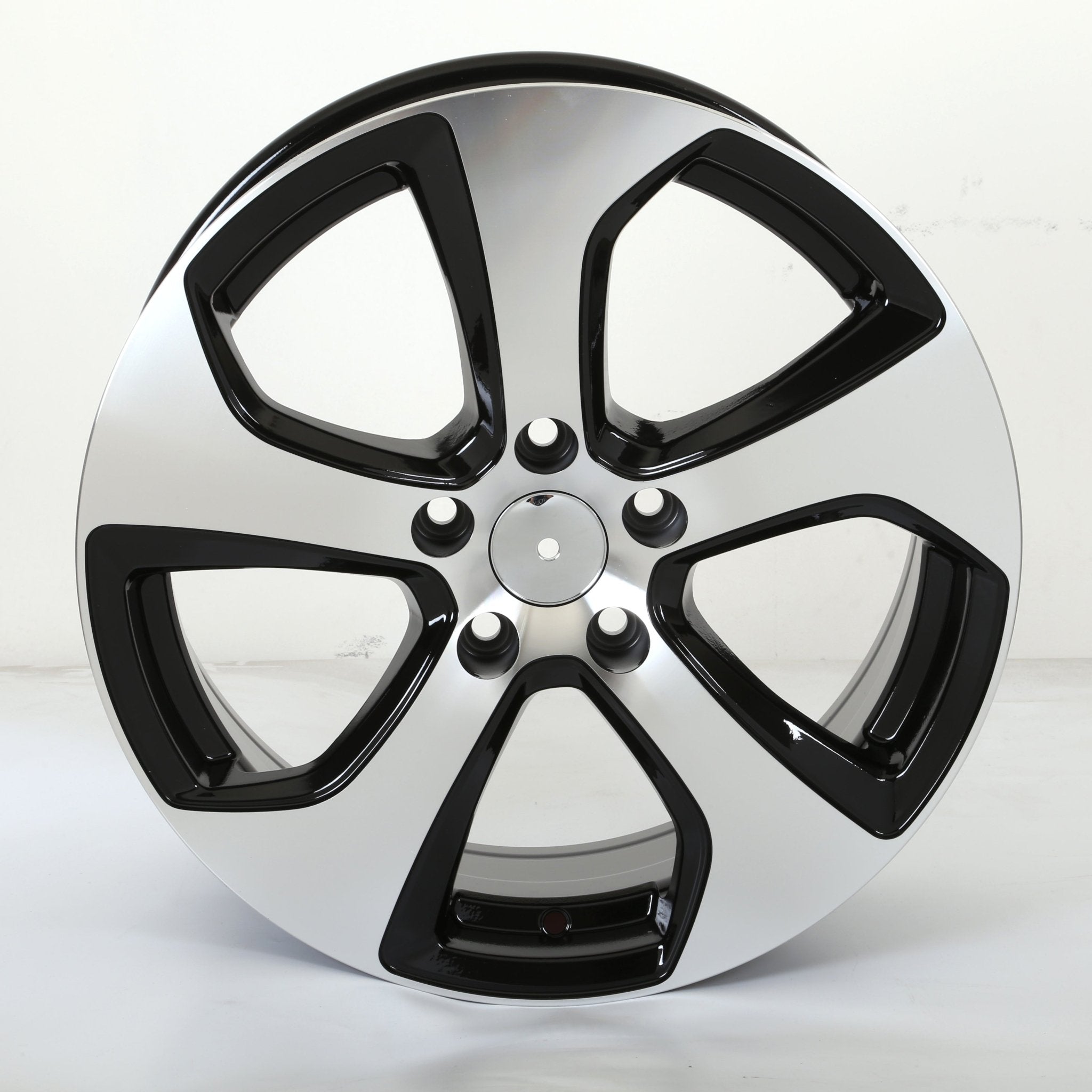 W602 Black Machined Face 17*7.0 ET45 5*112 CB57.1 C030A-C