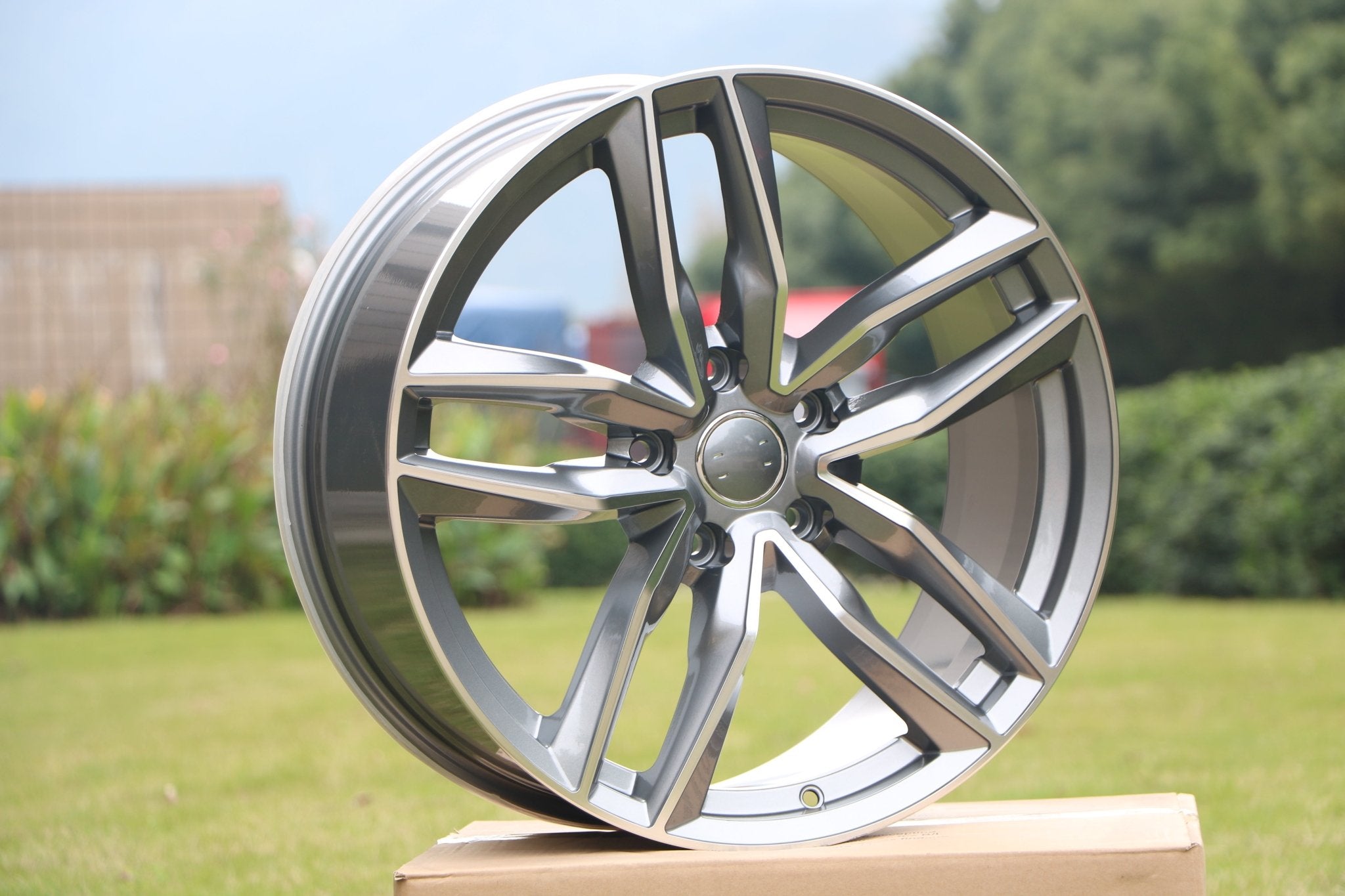 W627 Gunmetal Machined Face 20*9.0 ET50 5*130 CB71.5  1126 C482-G1