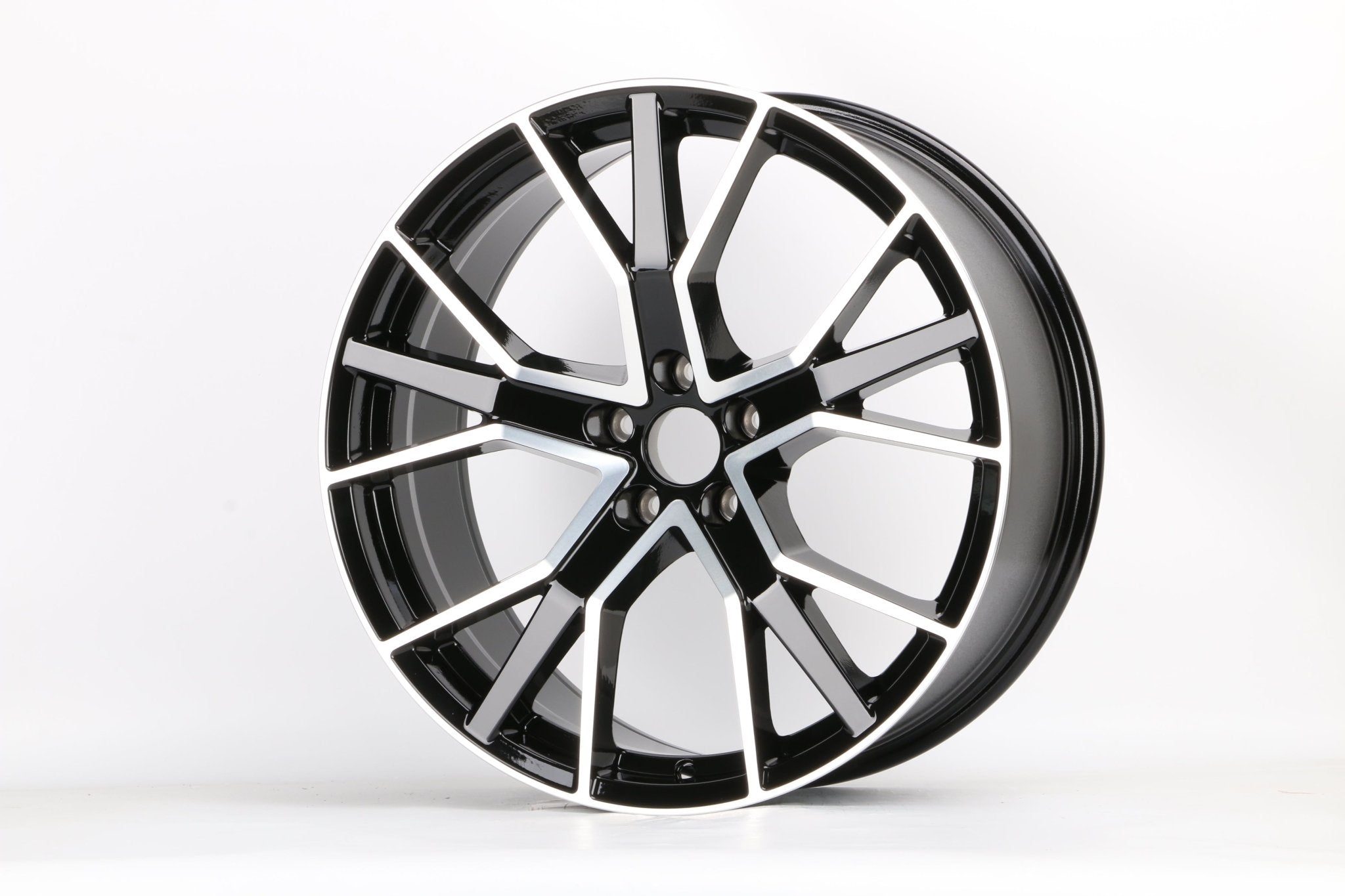 W631 IVF-3139 Black Machined Face 20x9 ET30 5x112 CB66.45