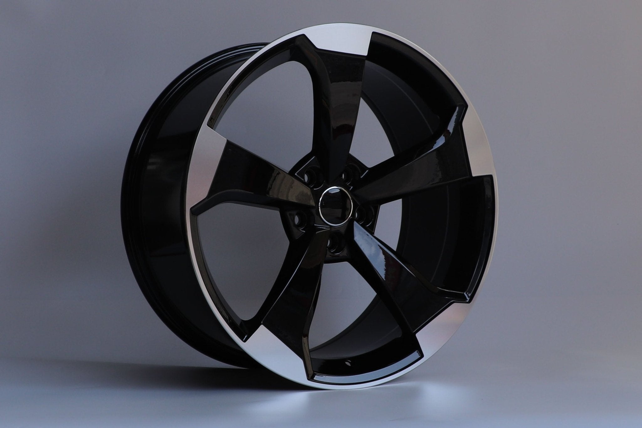 W666 Black Machined Face 20x9.0 ET35 5x112 CB66.56