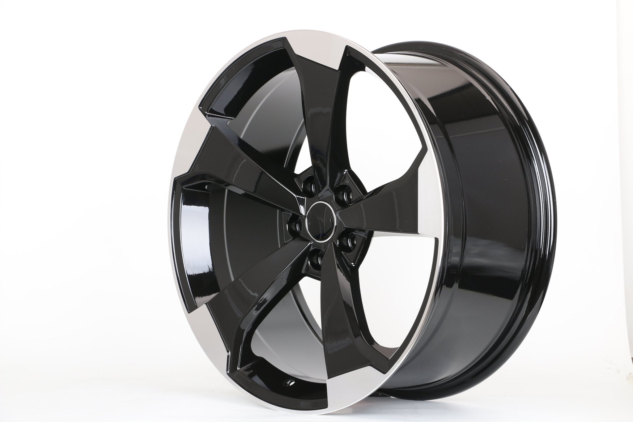 W666 Black Machined Face 20x9.0 ET35 5x112 CB66.56