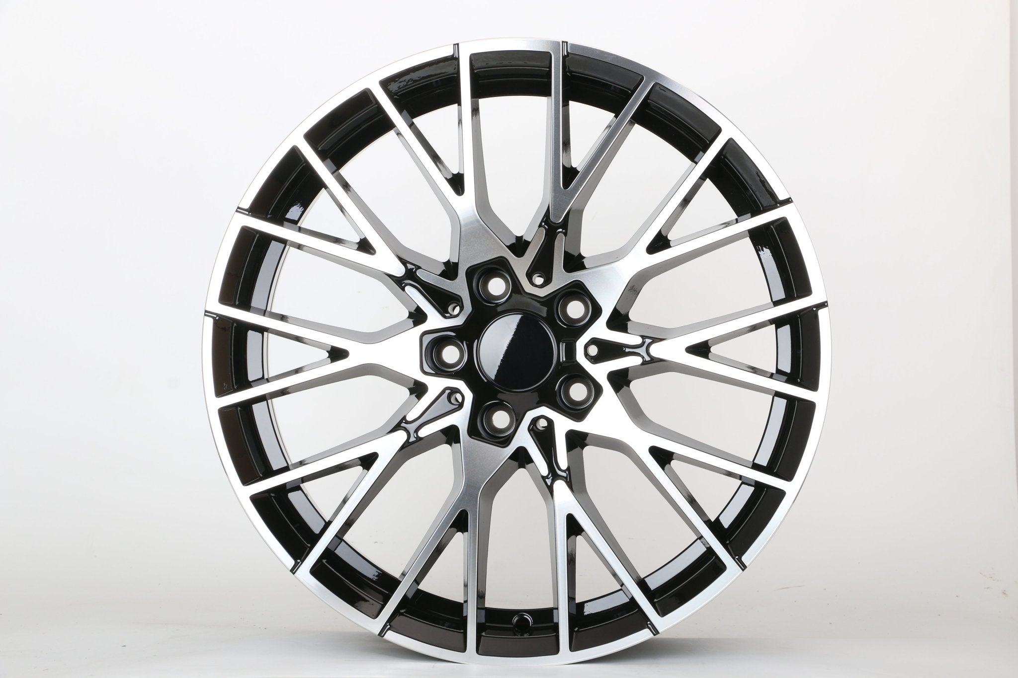 W701 Black Machined Face 19x9.5 ET35 5x120 CB72.56