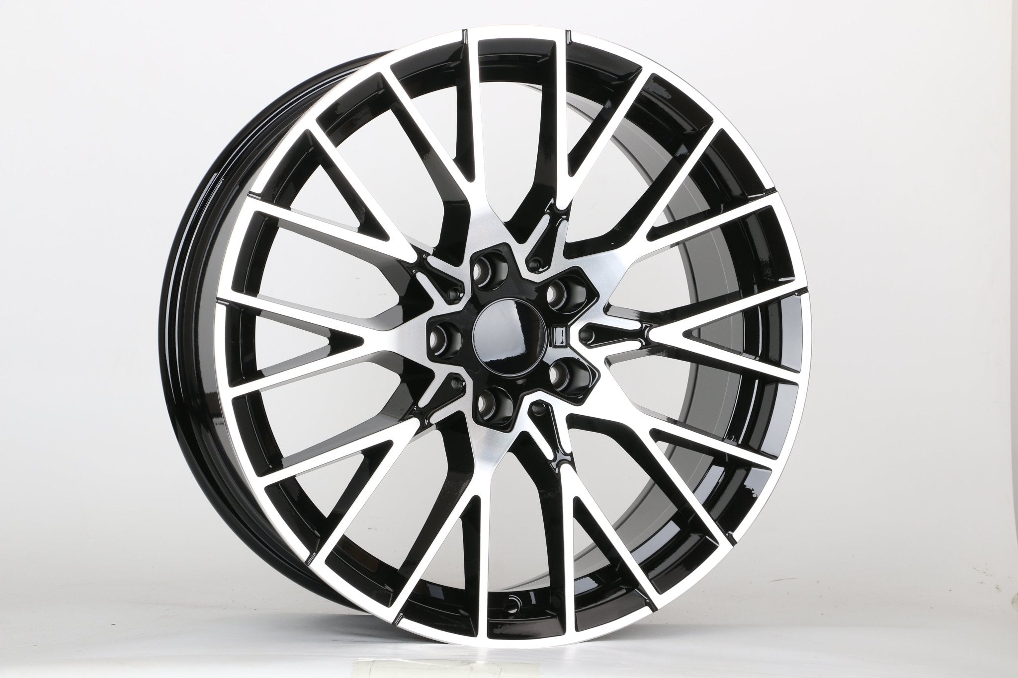 W701 Black Machined Face 19x9.5 ET35 5x120 CB72.56