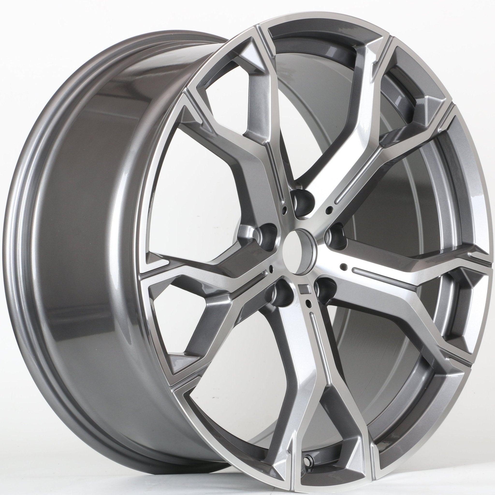 W702 D1538 Gunmetal Machined Face 20x10.5 ET40 5x120 CB72.56