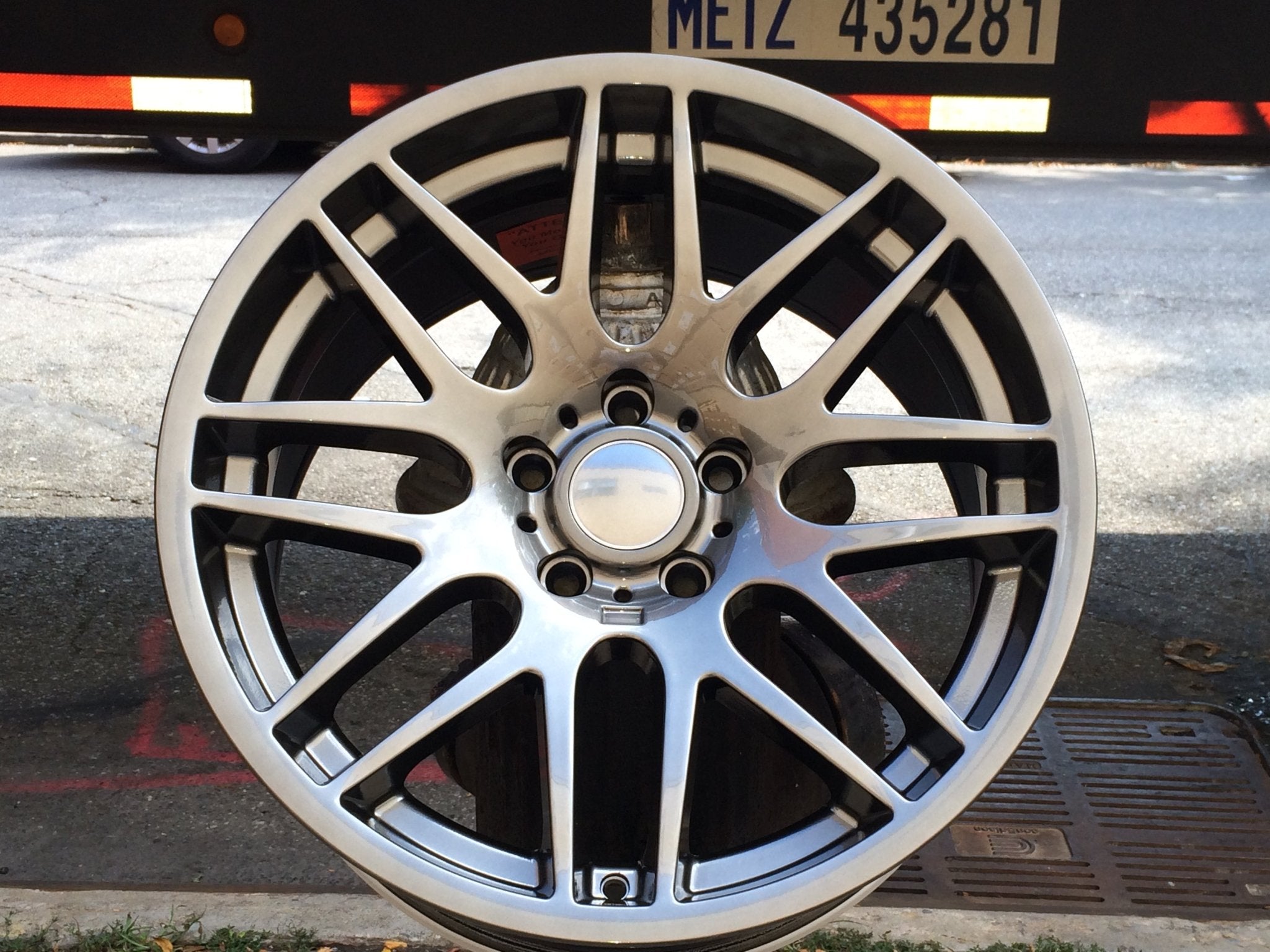 W703 Satin Black 18*8.0 ET35 CB72.6 5*120 25lbs