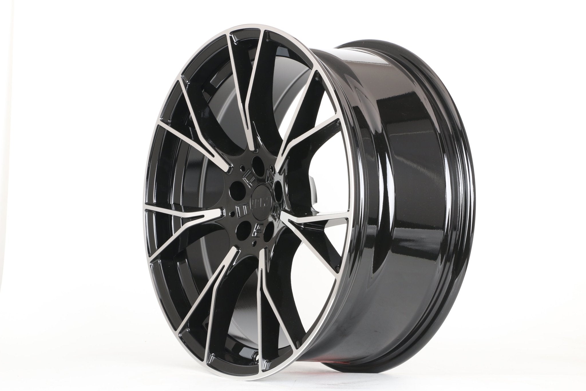 W712 1617 Black Machined Face 20x8.5 ET25 5x112 CB66.6