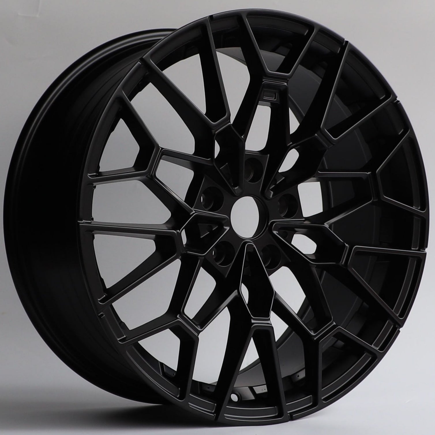 W717 7108 Satin Black 19x8.0 ET28 5x112 CB66.56