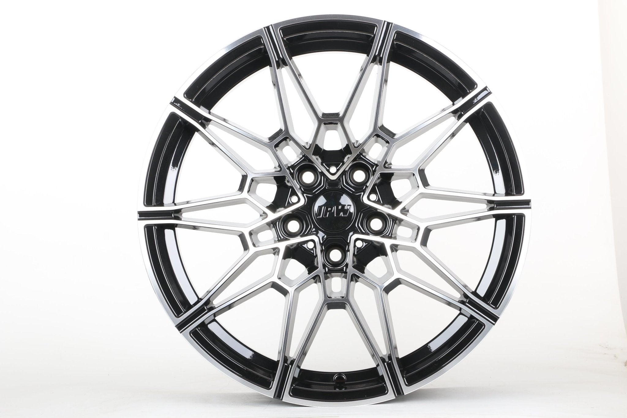 W718 D1674 Black Machined Face 19x9.0 ET35 5x120 CB 72.56