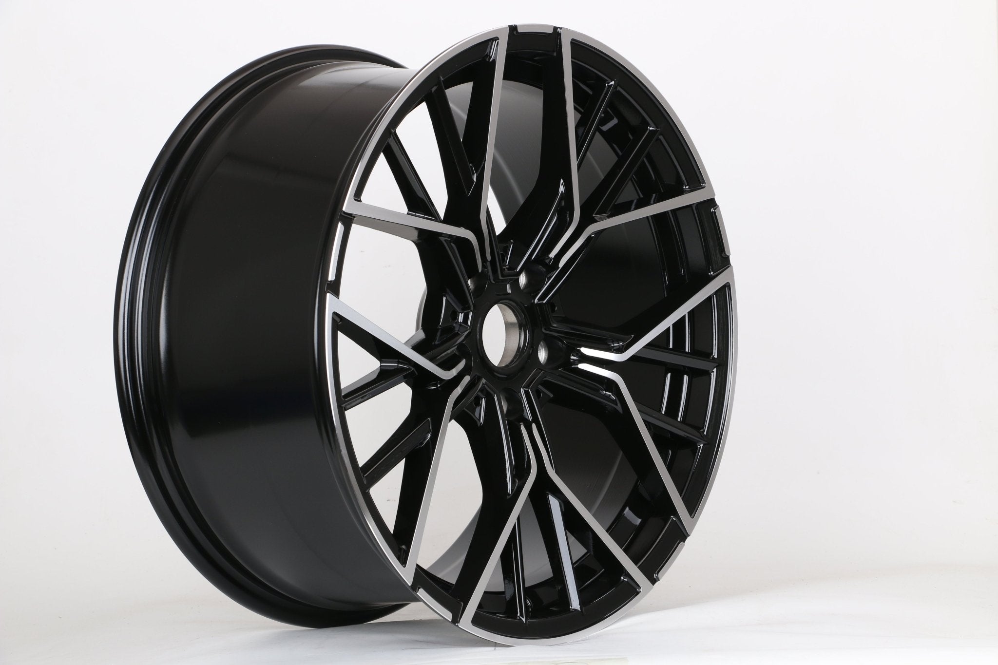 W727 1906 Black Machined Face 19x9.0 ET35 5x120 CB72.56