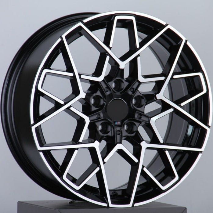 W736 775B Black Machined Face 19x9.0 ET40 5x120 CB72.56