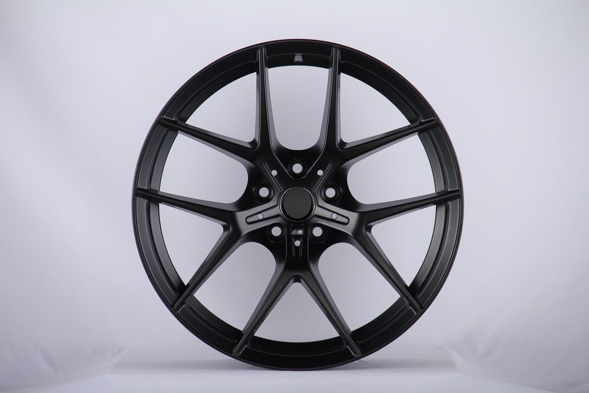 W737 779 Satin Black 20x8.5 ET28 5x112 CB66.56