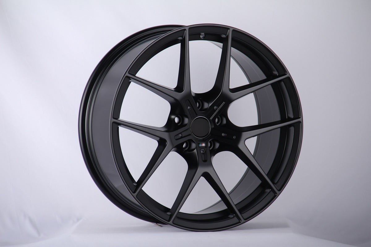 W737 1884 Satin Black 20x8.5 ET28 5x112 CB66.6