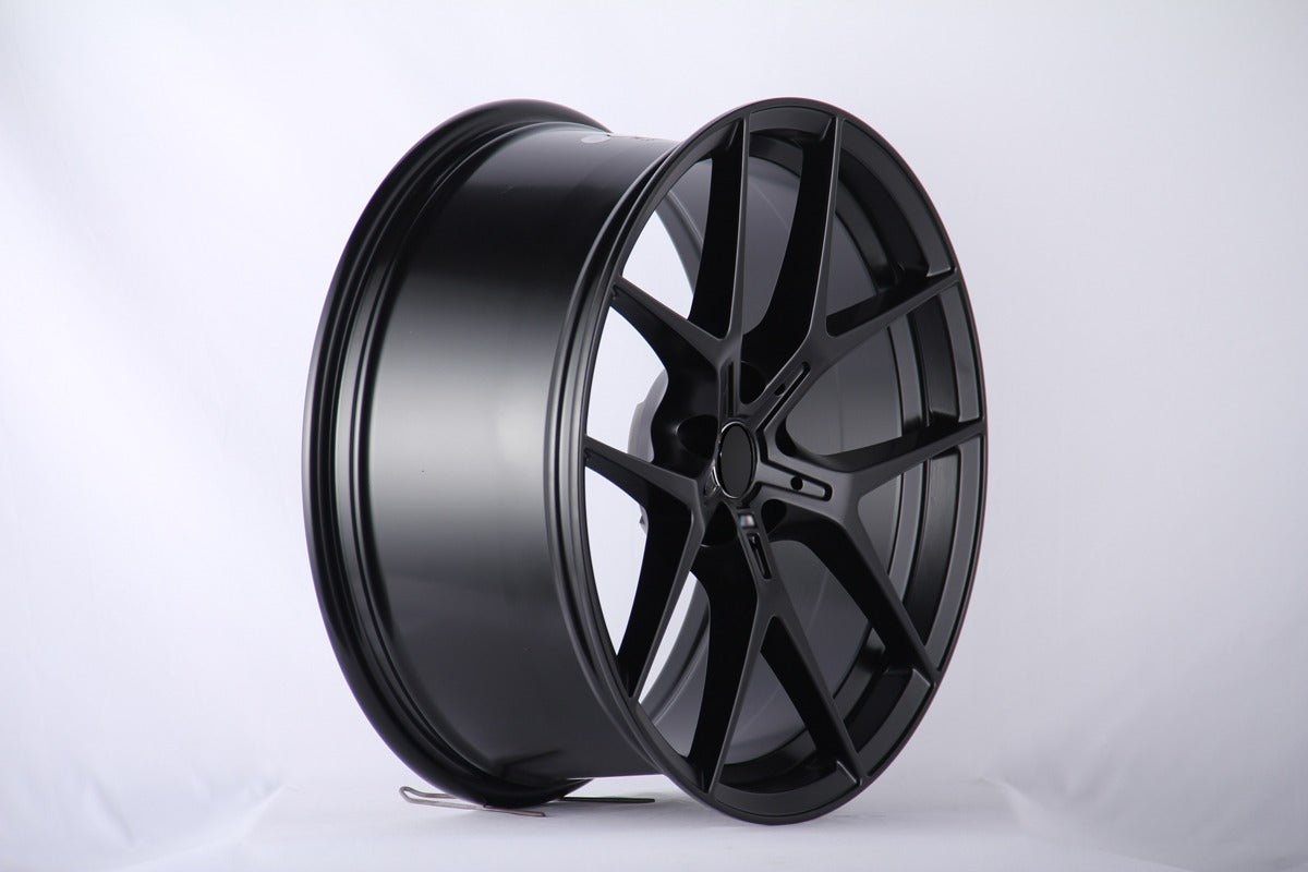 W737 1884 Satin Black 20x8.5 ET35 5x120 CB72.6