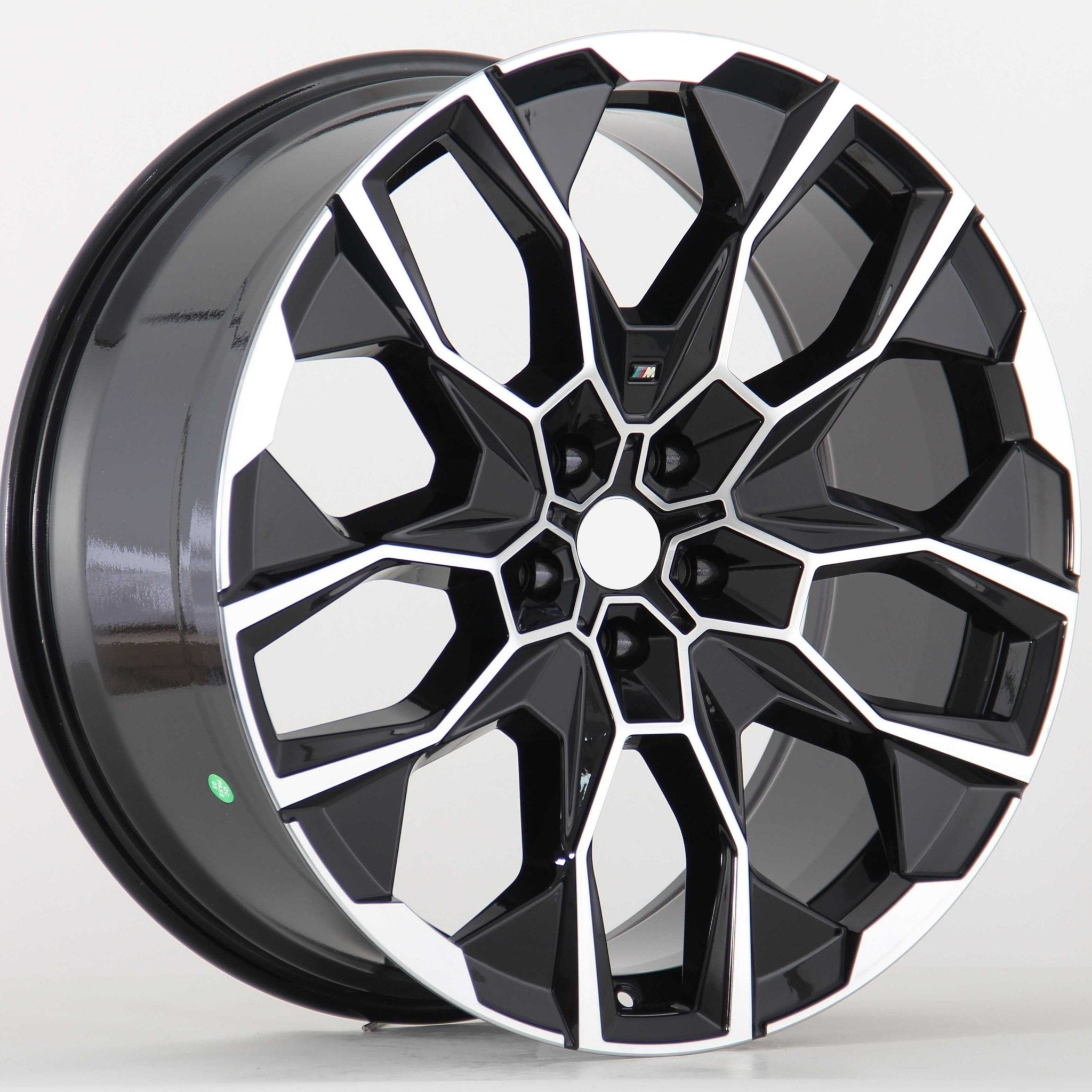 W746 IVF-3151 Black Machined Face 22x9.5 ET37 5x120 CB74.1