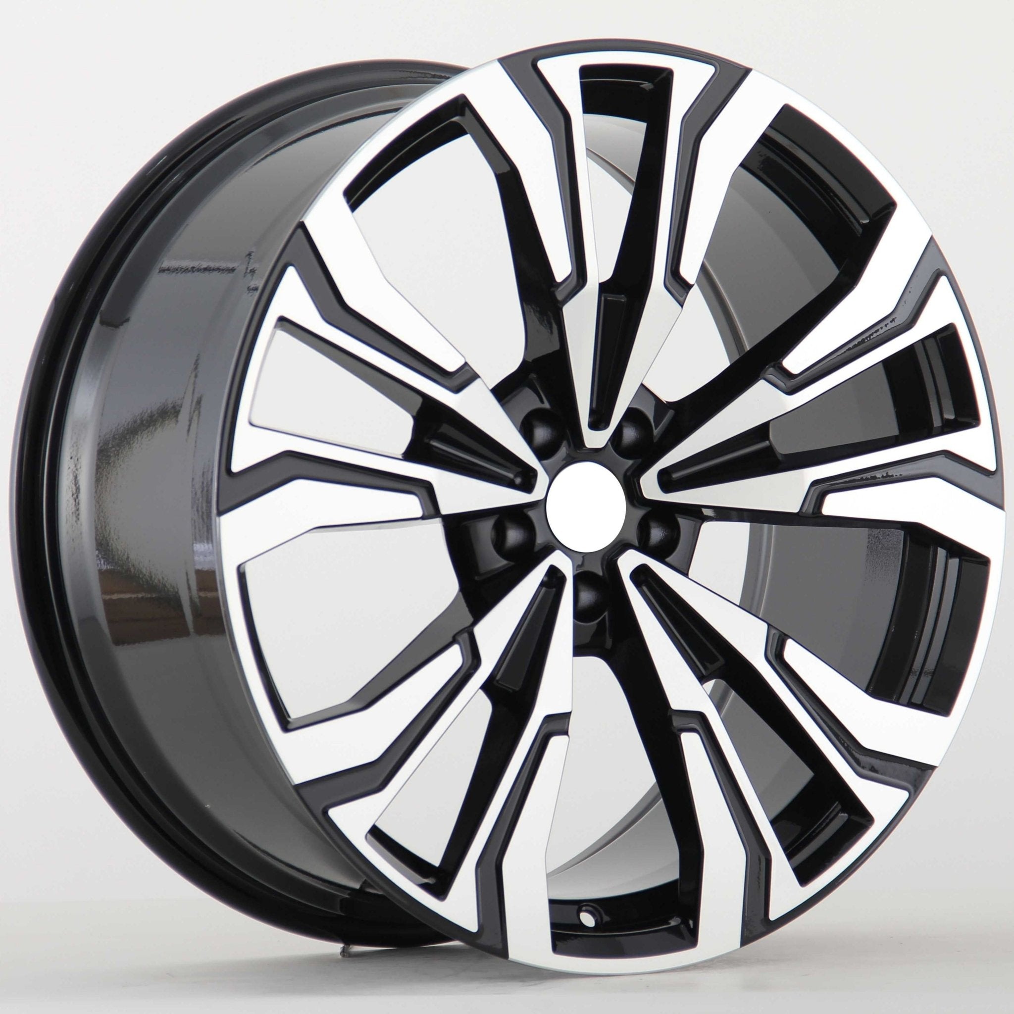 W747 7119 Black Machined Face 21x9.5 ET40 5x120 CB74.1