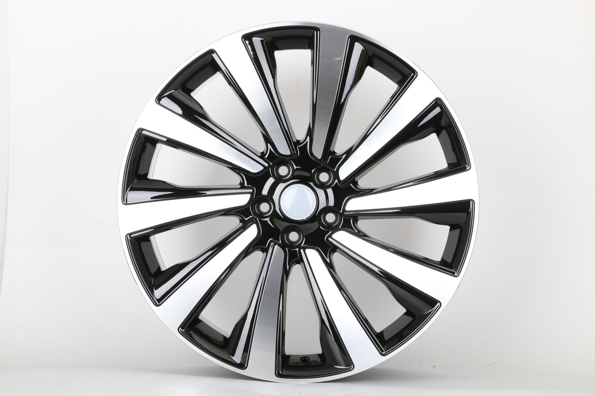 W786 W787 IV-947 Black Machined Face 22x9.5 ET40 5x120 CB72.6 Mag Seat