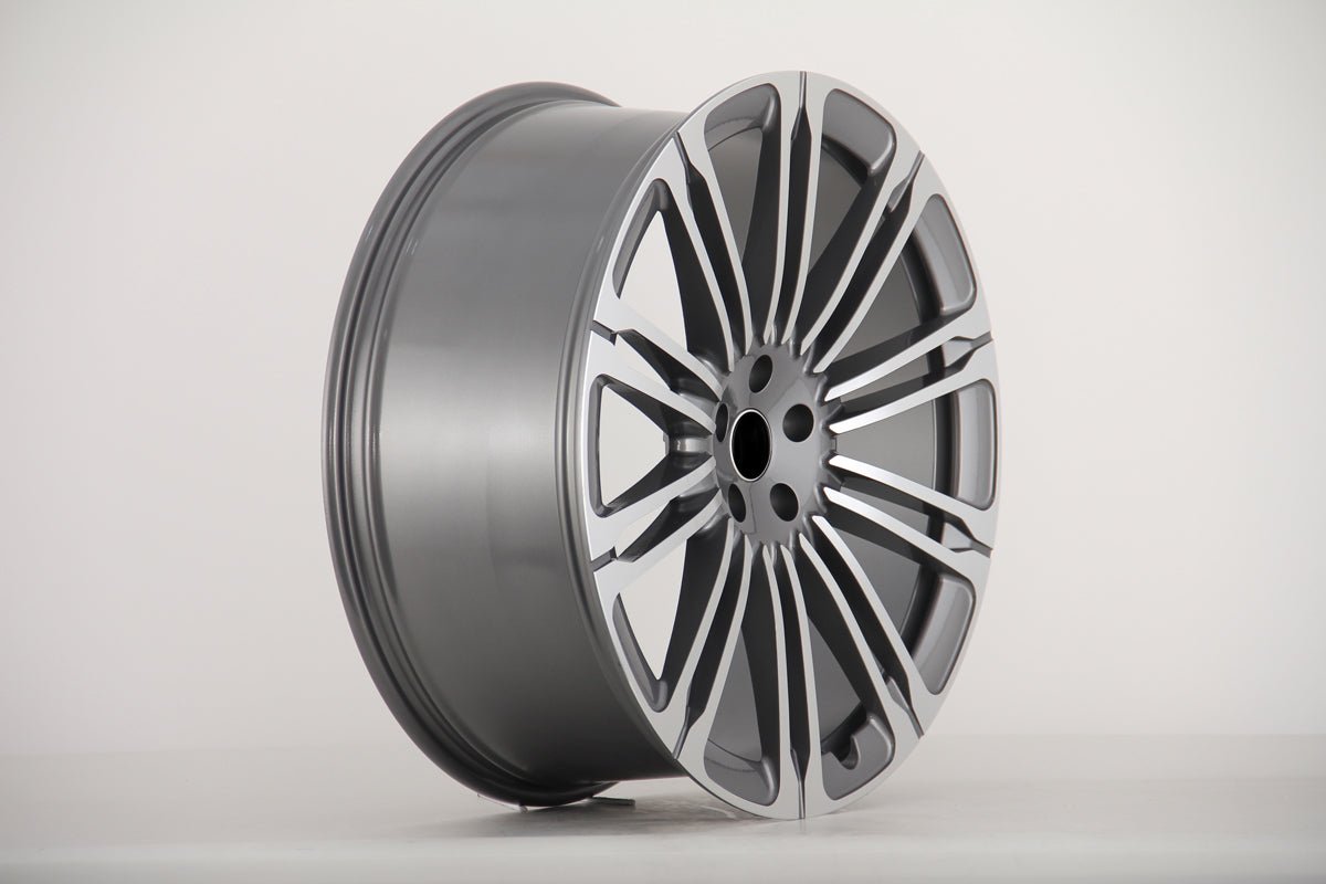 W792 IV-941 Gunmetal Machined Face 22x9.5 ET49 5x120 CB72.6 Mag Seating