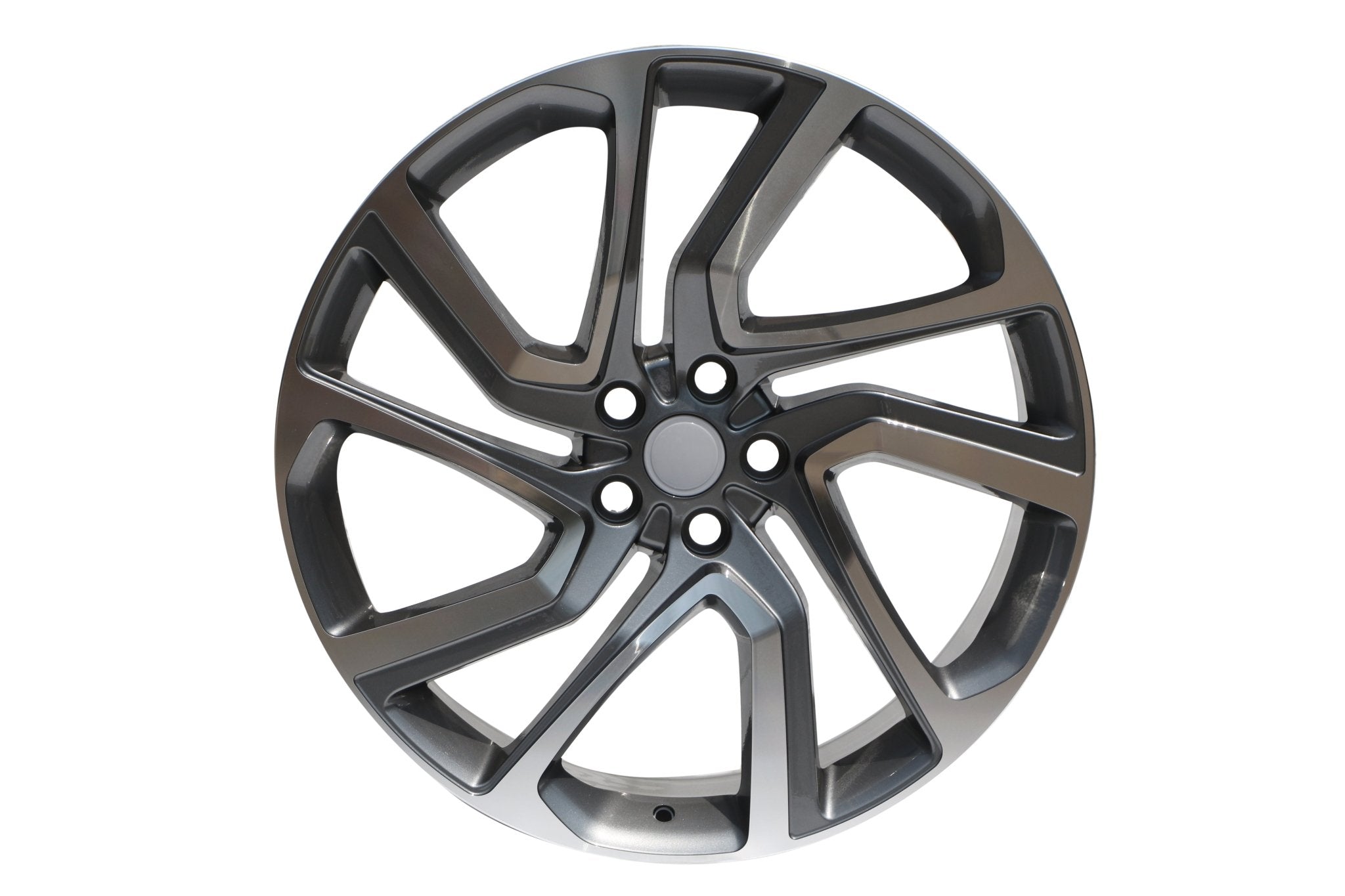 W797 Gunmetal Machined Face 22x9.5 ET45 5x120 CB72.6