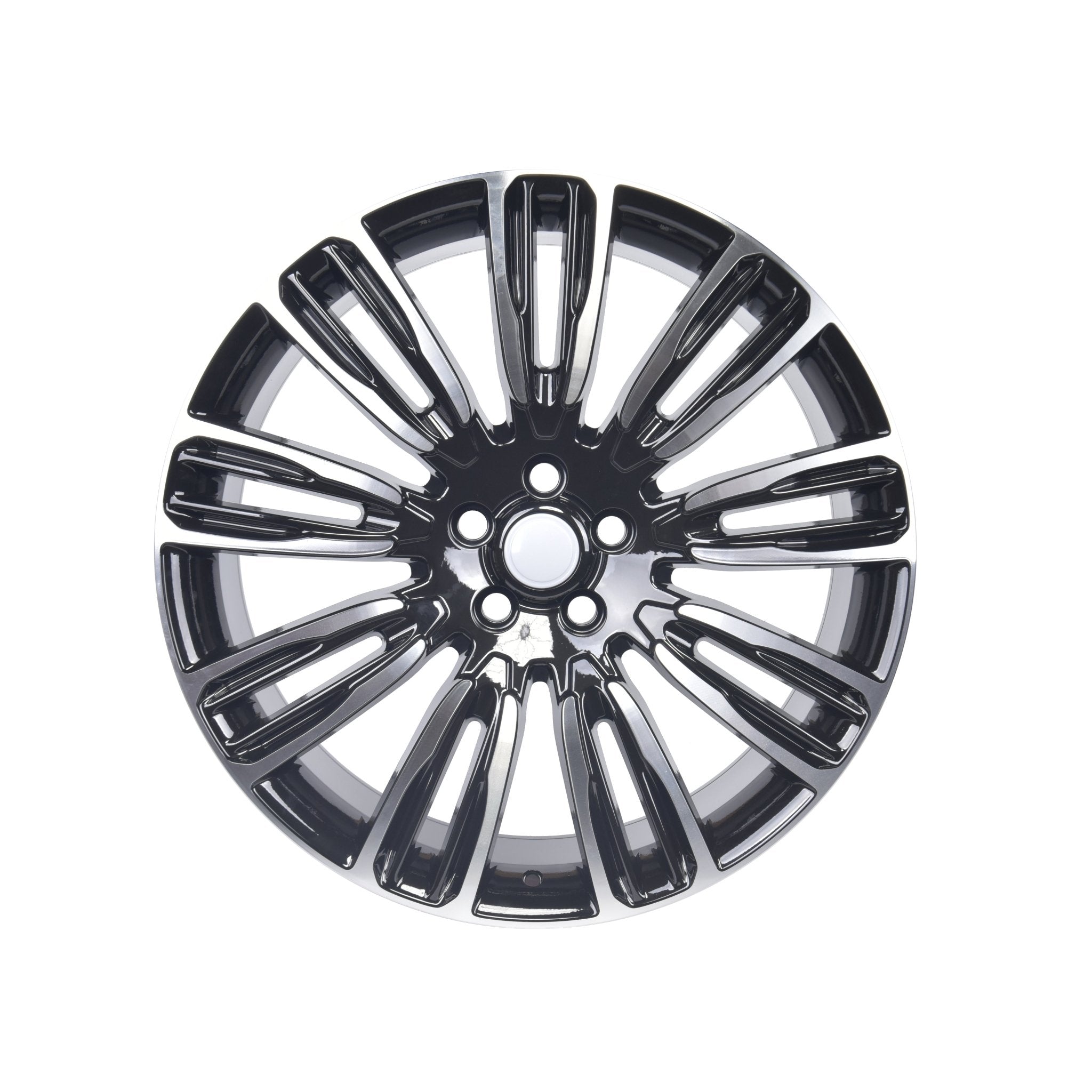W798 D1292 Black Machined Face 22x9.5 ET45 5x120 CB72.6
