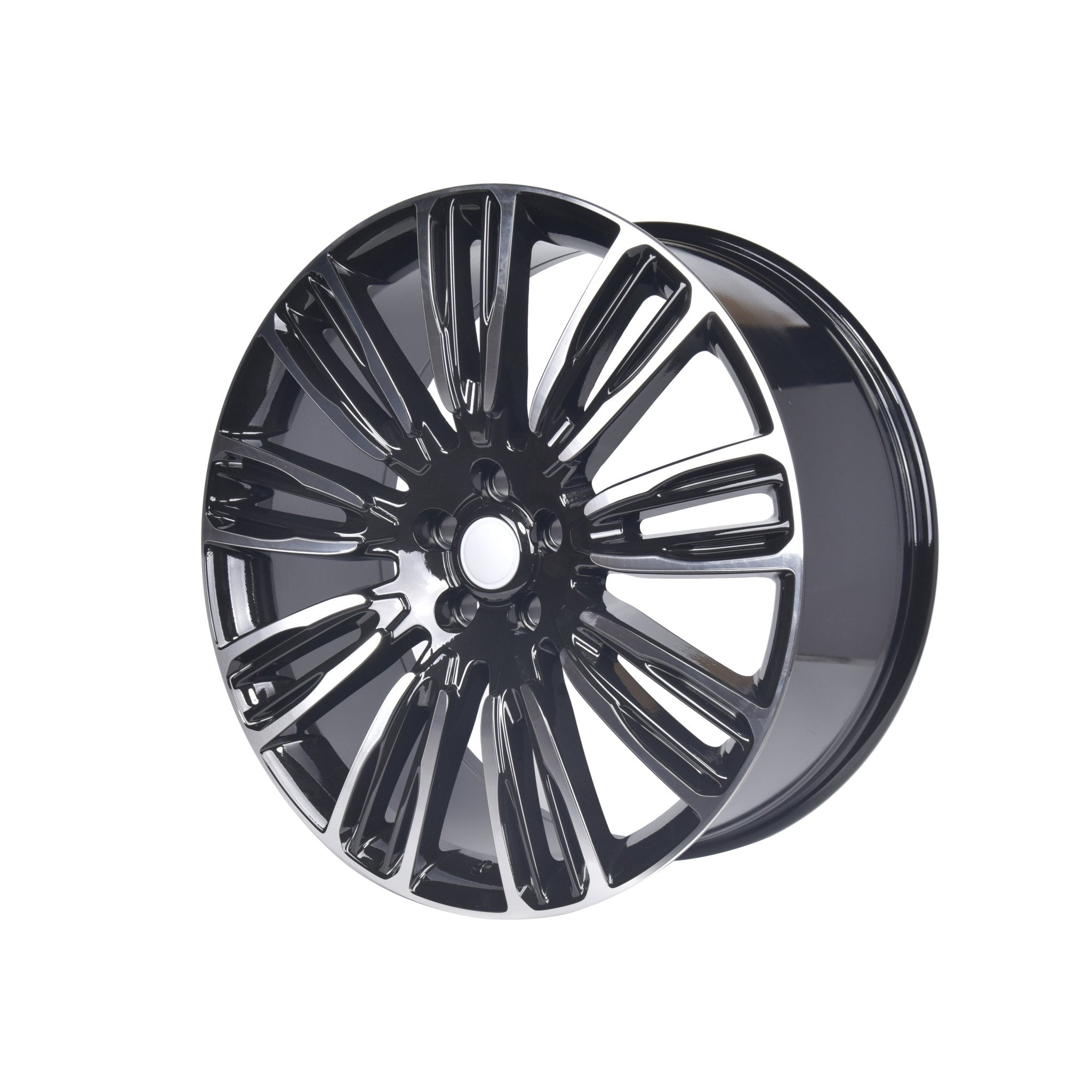 W798 D1292 Black Machined Face 22x9.5 ET45 5x120 CB72.6