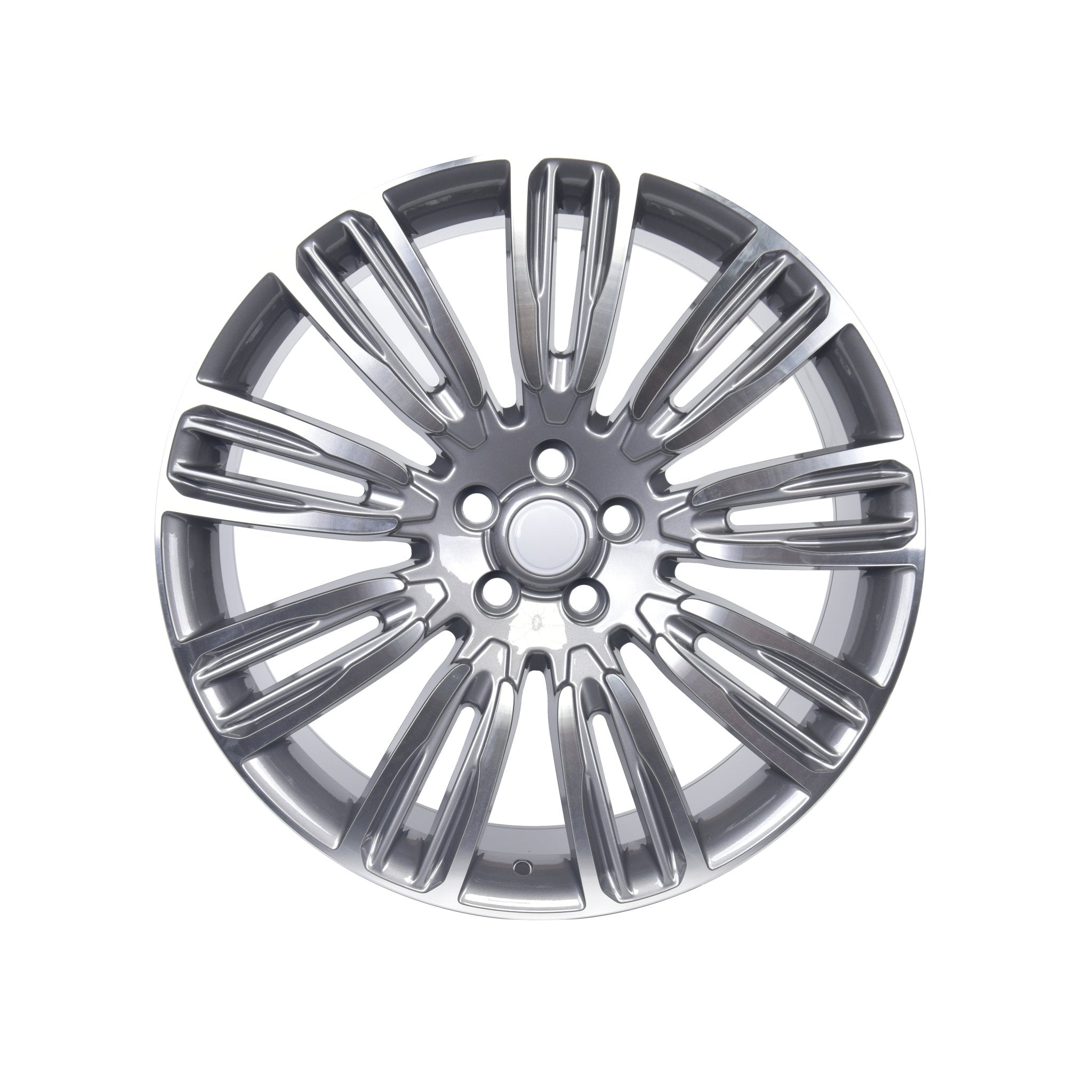 W798 Gunmetal Machined Face 22x9.5 ET45 5x120 CB72.6