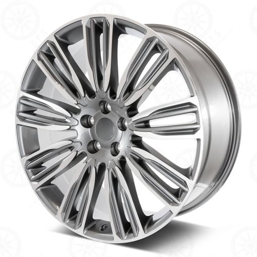 W798 Gunmetal Machined Face 22x9.5 ET45 5x120 CB72.6