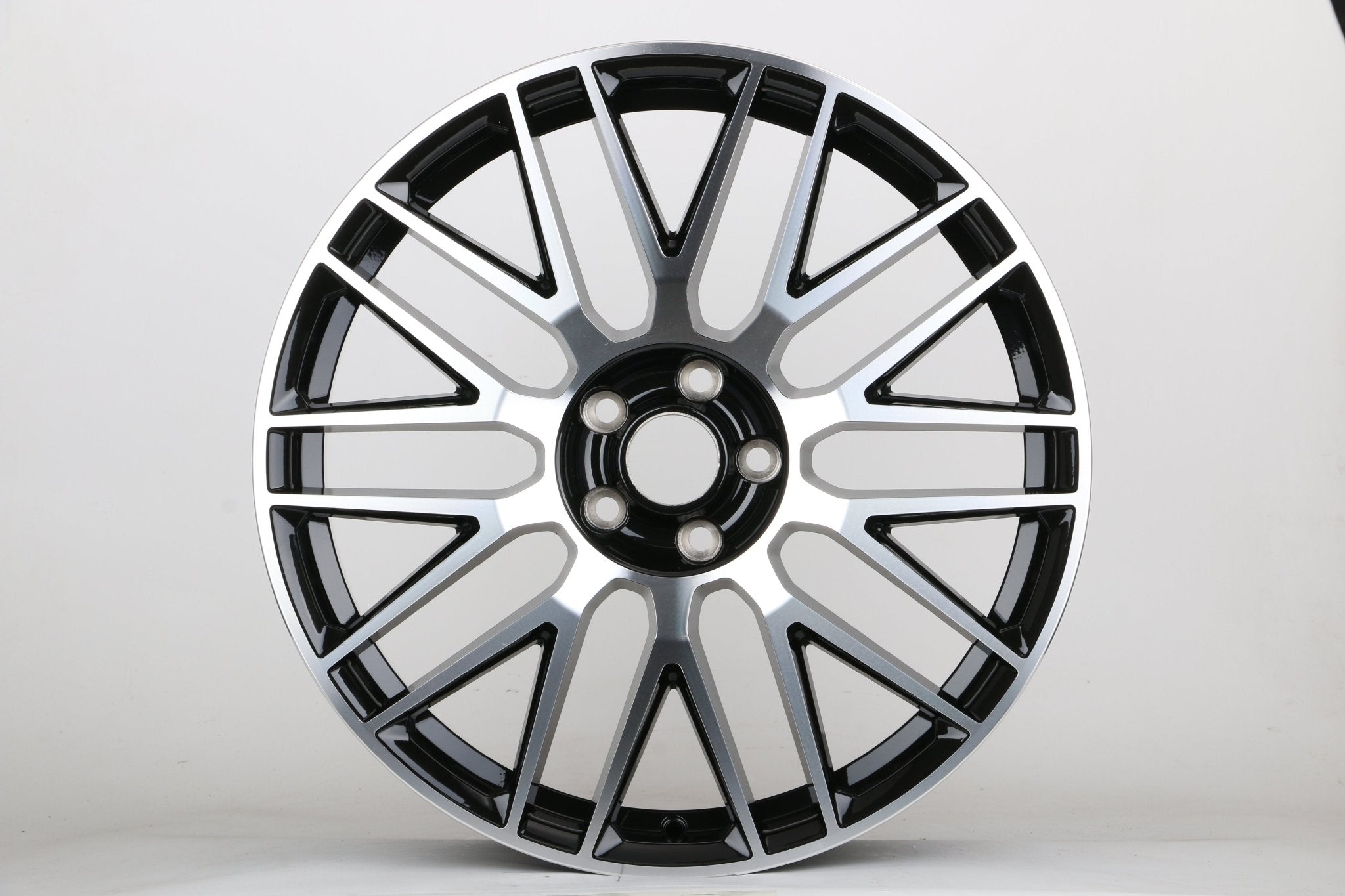 W803 IVF-932 Black Machined Face 20x9.5 ET43 5x112 CB66.6
