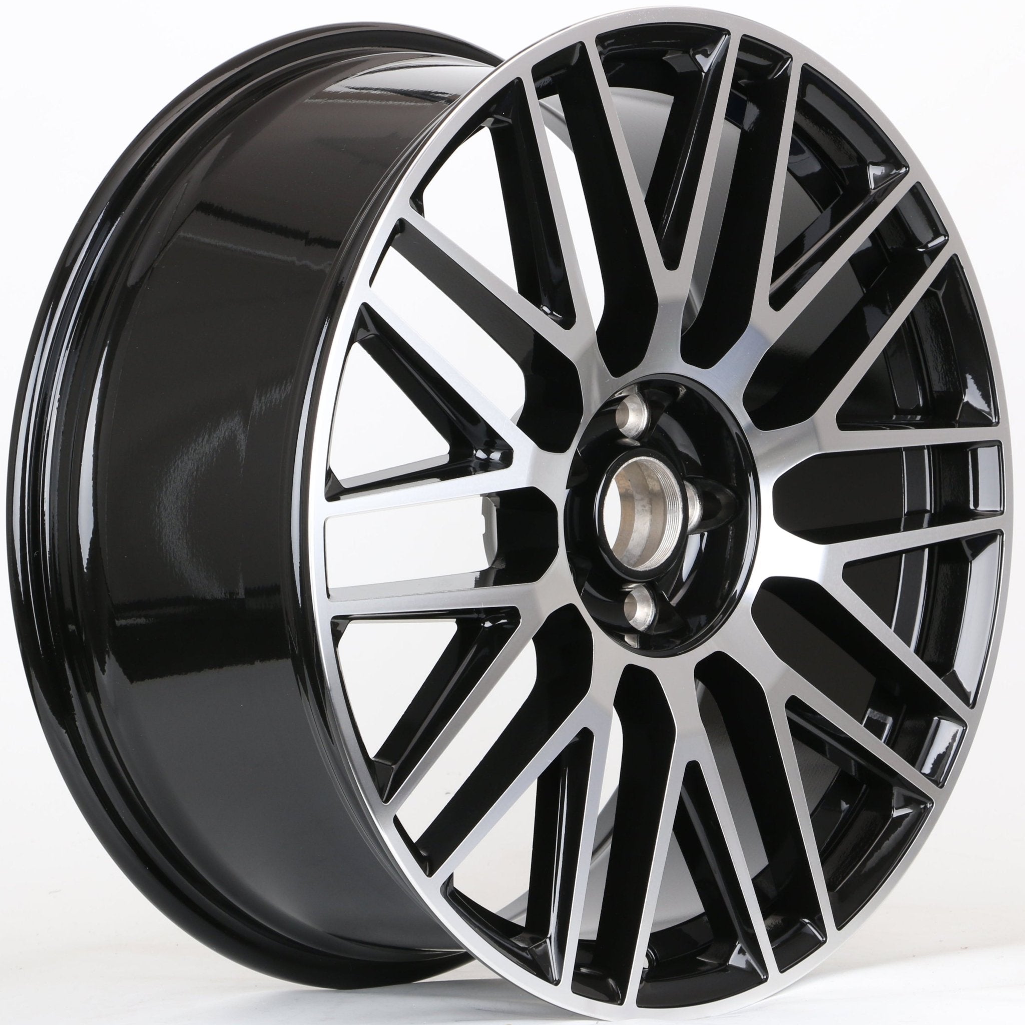 W803 IVF-932 Black Machined Face 20x9.5 ET43 5x112 CB66.6