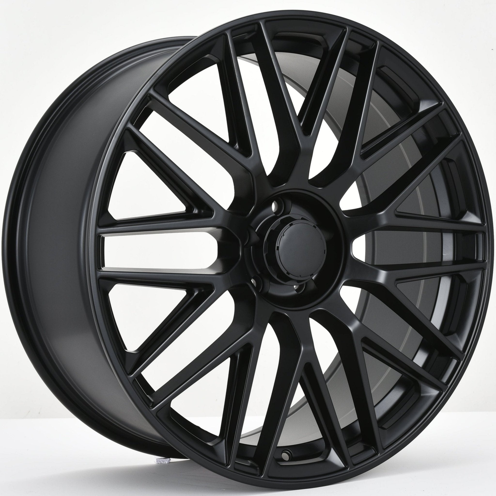 W803 1766 Satin Black 22x11.5 ET47 5x112 CB66.6 C1766C-LA5B-LA5B