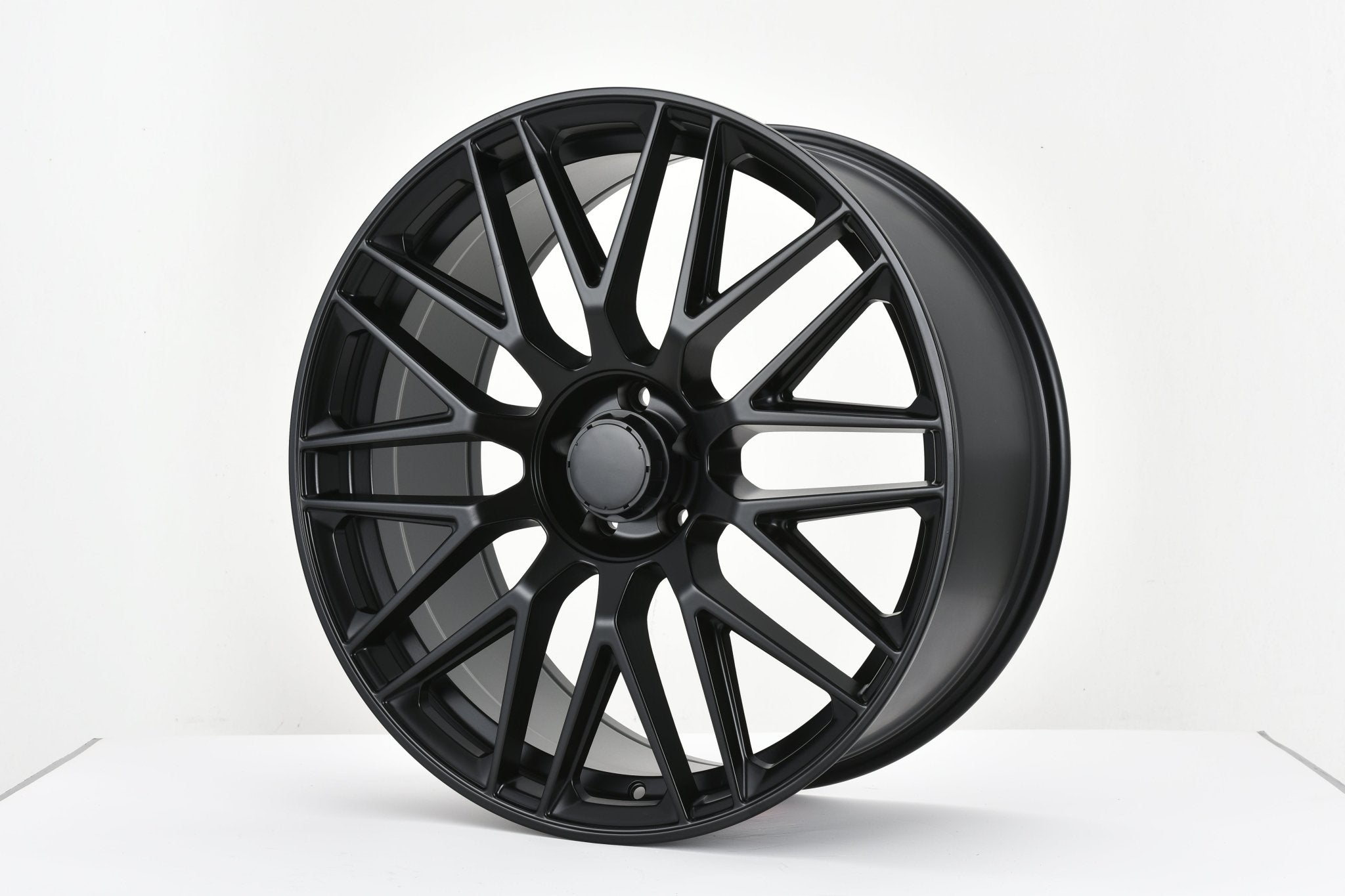W803 1766 Satin Black 22x11.5 ET47 5x112 CB66.6 C1766C-LA5B-LA5B