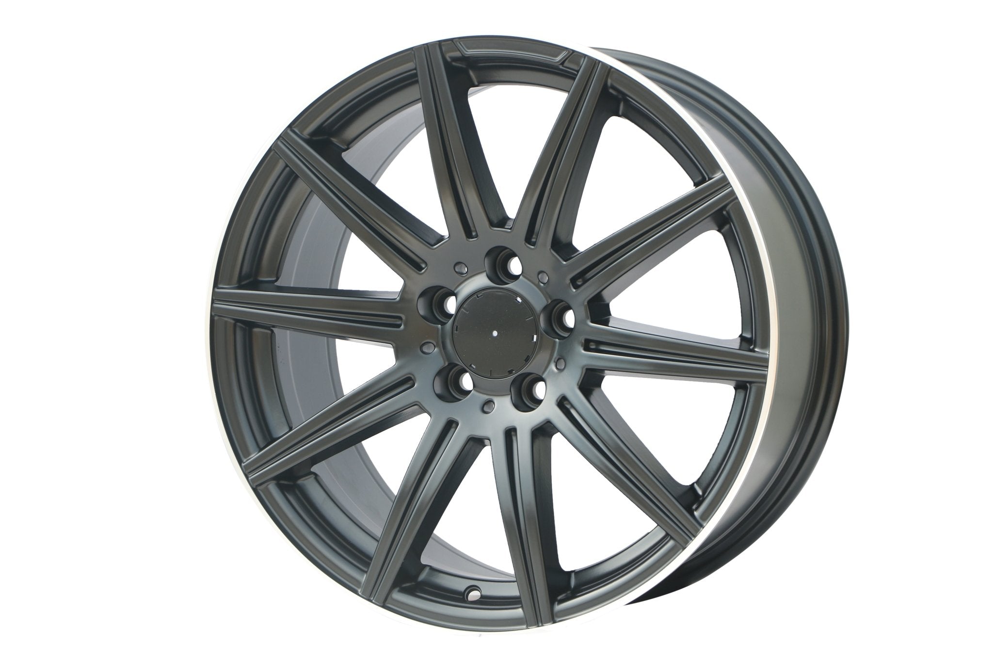W806 Satin Black Machined Lip 18*9.5 ET35 CB66.6 5x112