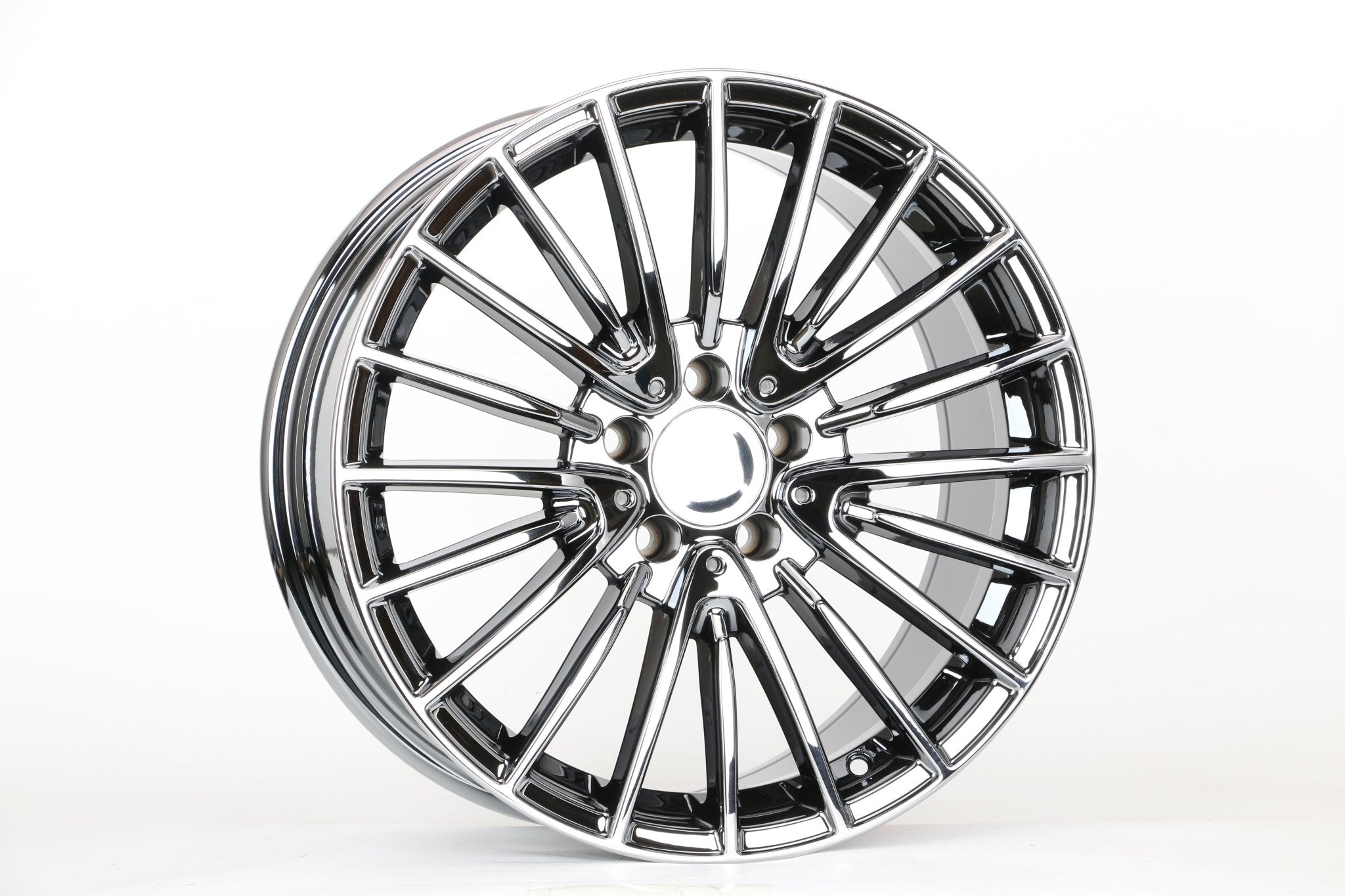 W812 1779 Black Chrome 18x8.5 ET35 5x112 CB66.6 C507-01-C  MB-2022 MB-2776