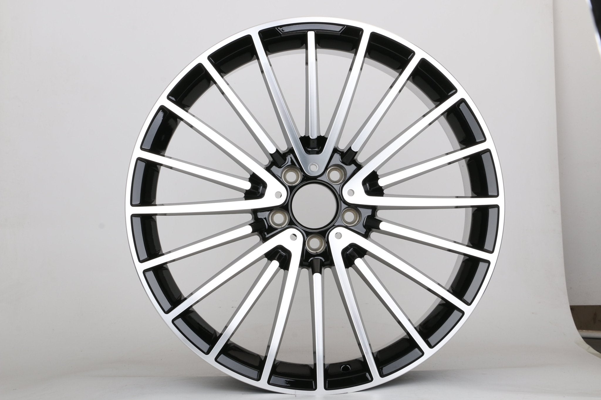 W812 Forged Black Machined Face 20x10.5 ET25 5x112 CB66.56