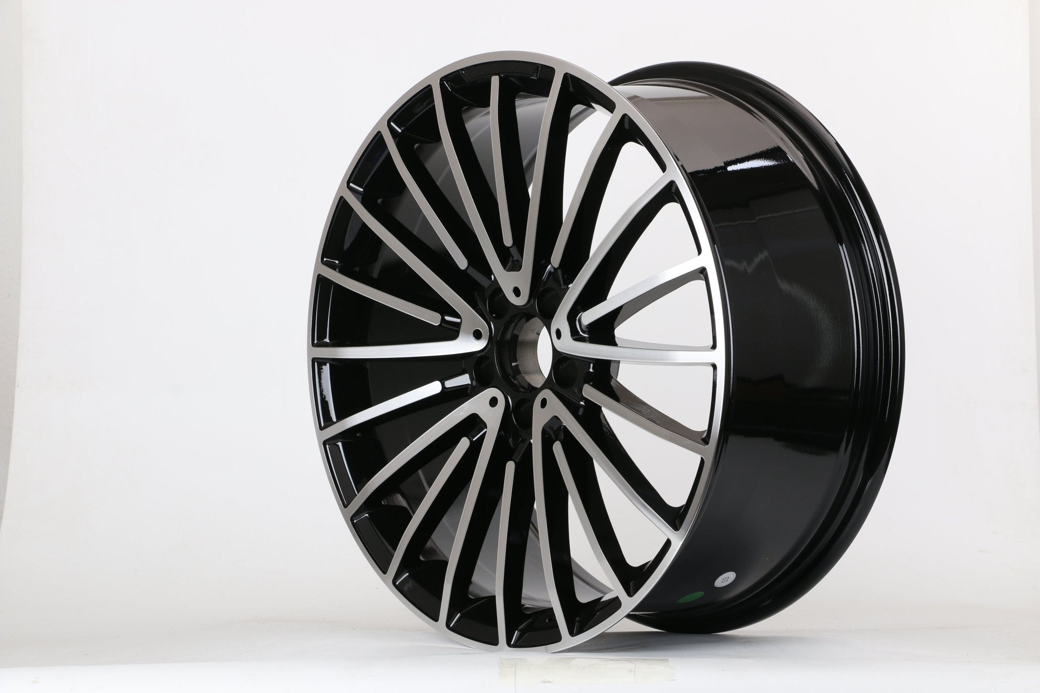 W812 1779 Black Machined Face 21x9.0 ET34 CB66.6