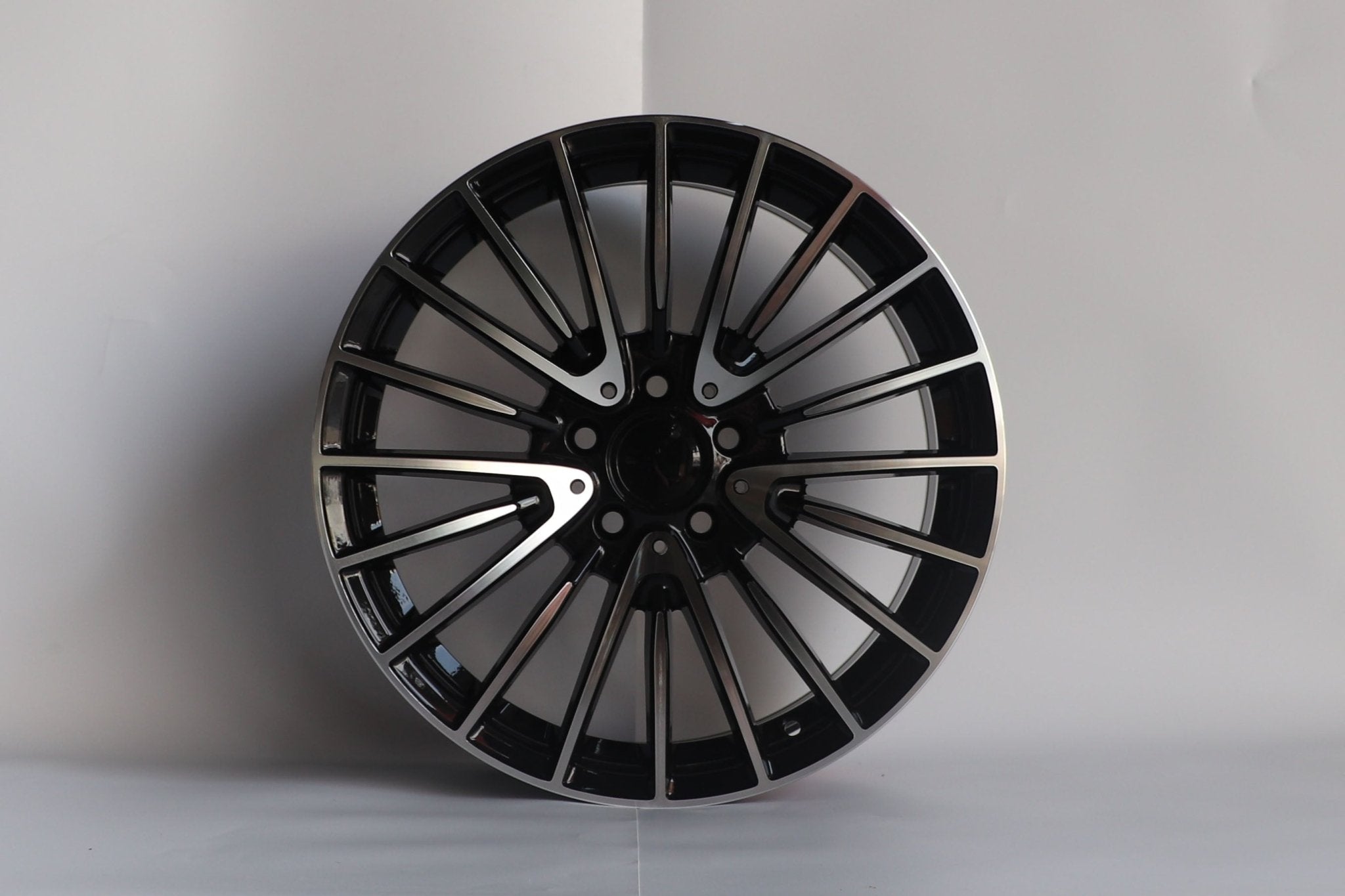 W812 1779 Black Machined Face 17x8.0 ET35 5x112 CB66.6 C507-01-B   MB-2022 MB-2776