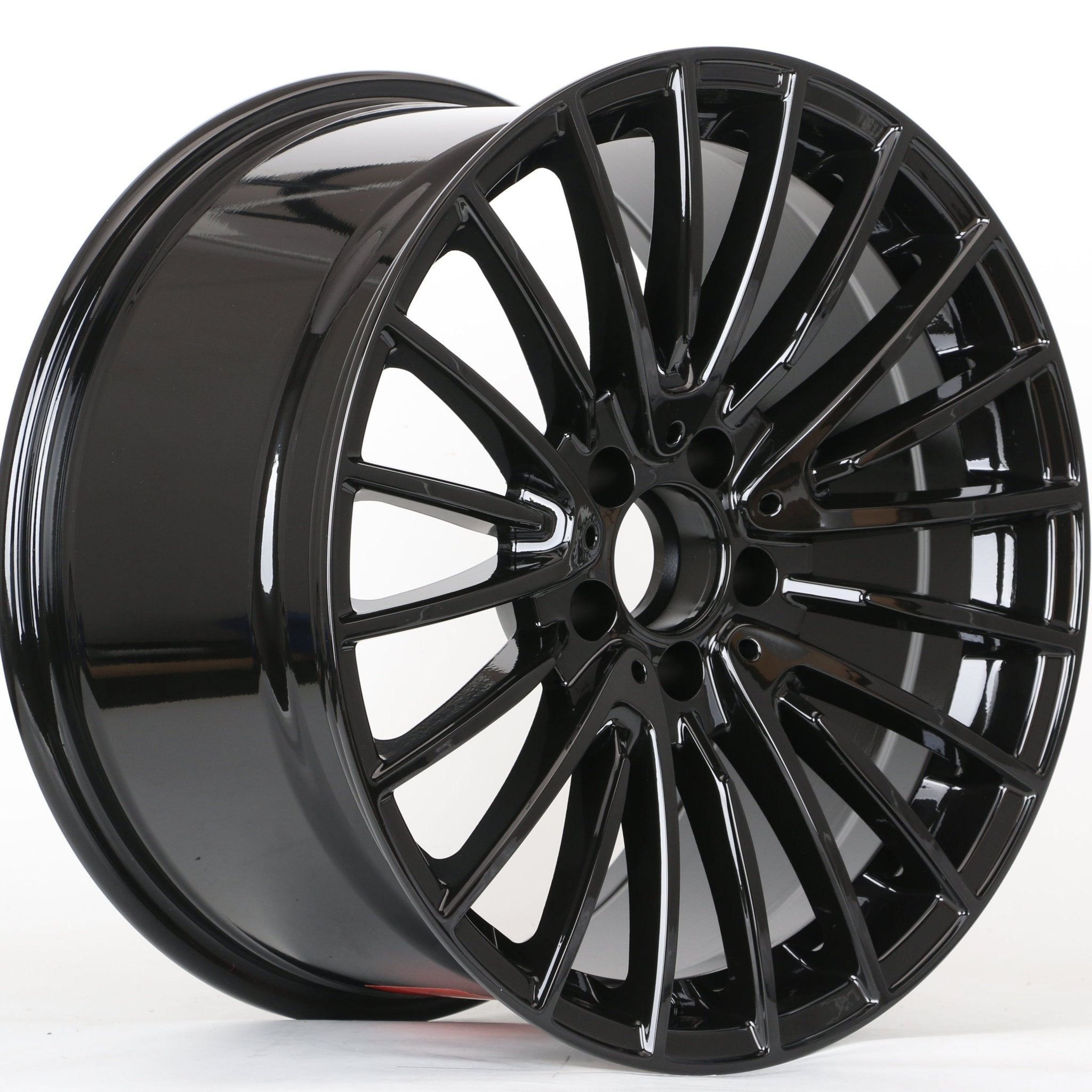 W812 1779 Gloss Black 18x7.5 ET35 5x112 CB66.56