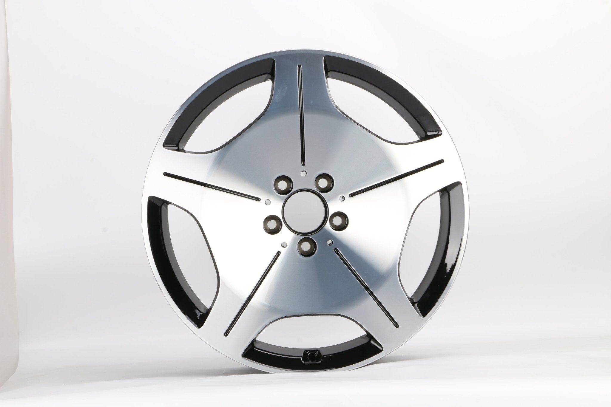 W817 IVF-3069 Black Machined Face 20x9.5 ET43 5x112 CB66.5
