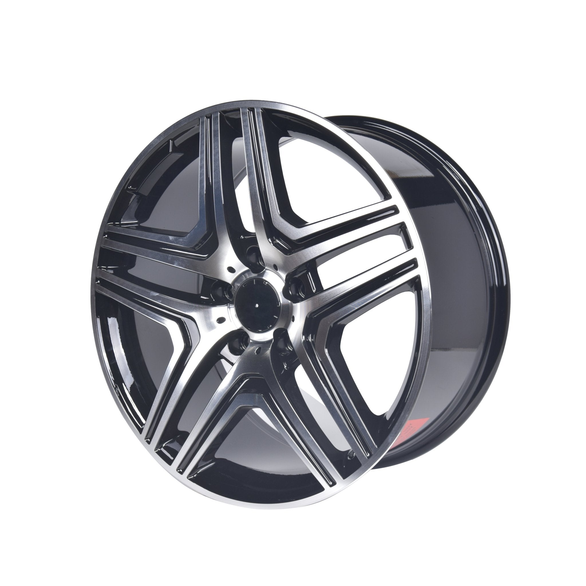 W824 157 Black Machined Face 22x10.0 ET45 5x130 CB84.1