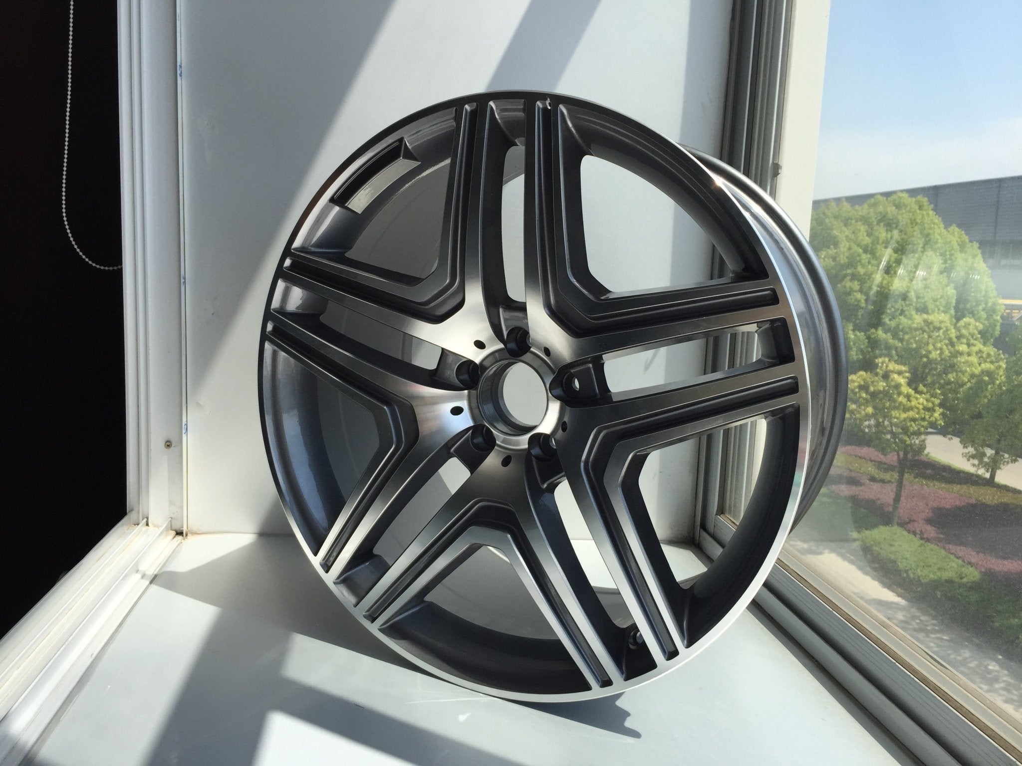 W824 Gunmetal Machined Face 17*8.0 ET35 5x112 CB66.6