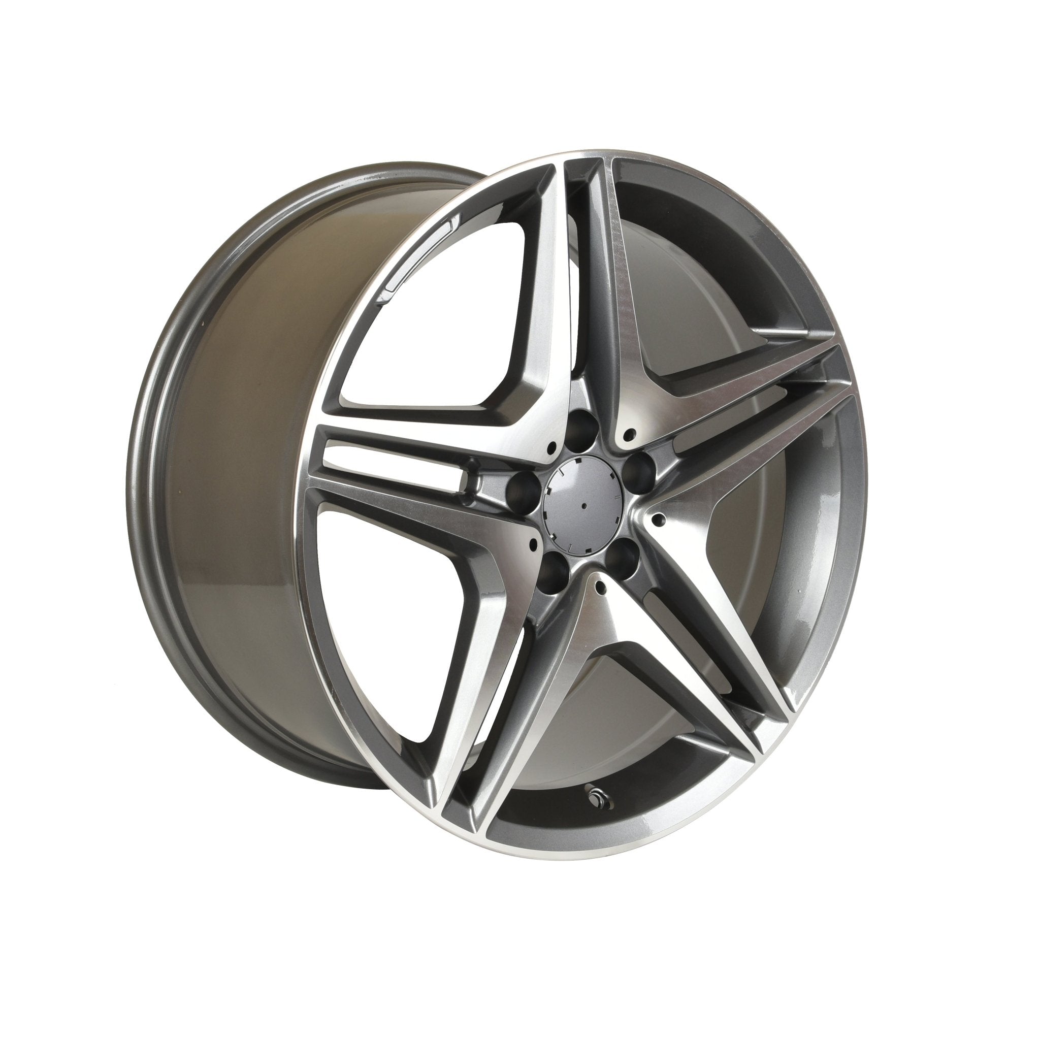 W828 Gunmetal Machined Face 18*9.5 ET45 5*112 CB66.6