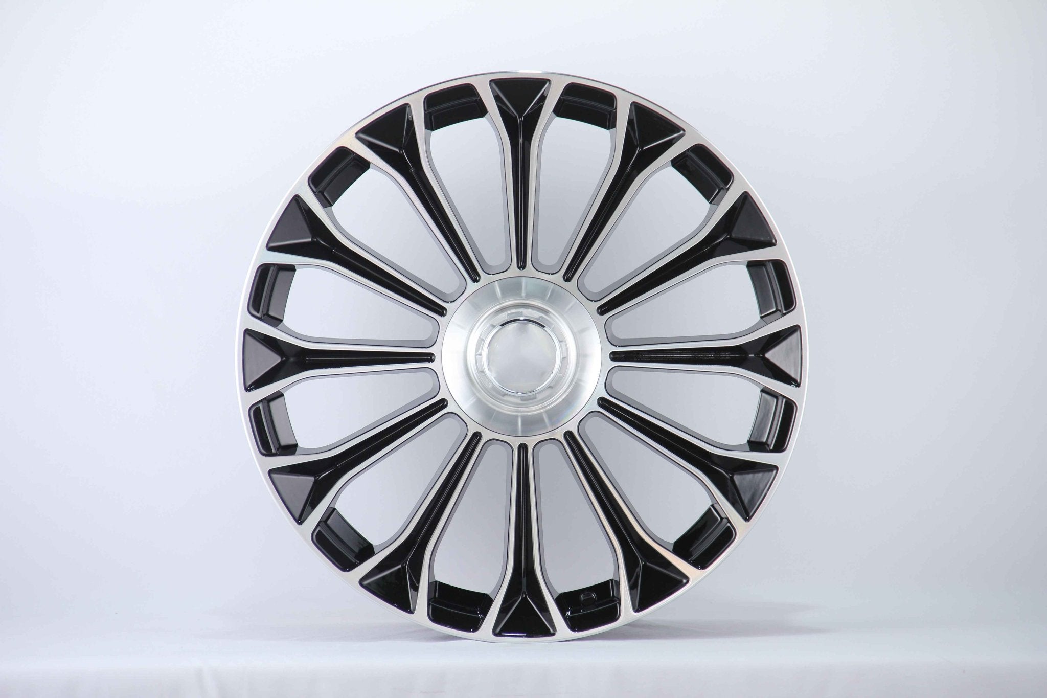 W833 iV-313B Black Machined Face 20x9.5 ET45 5x112 CB66.6
