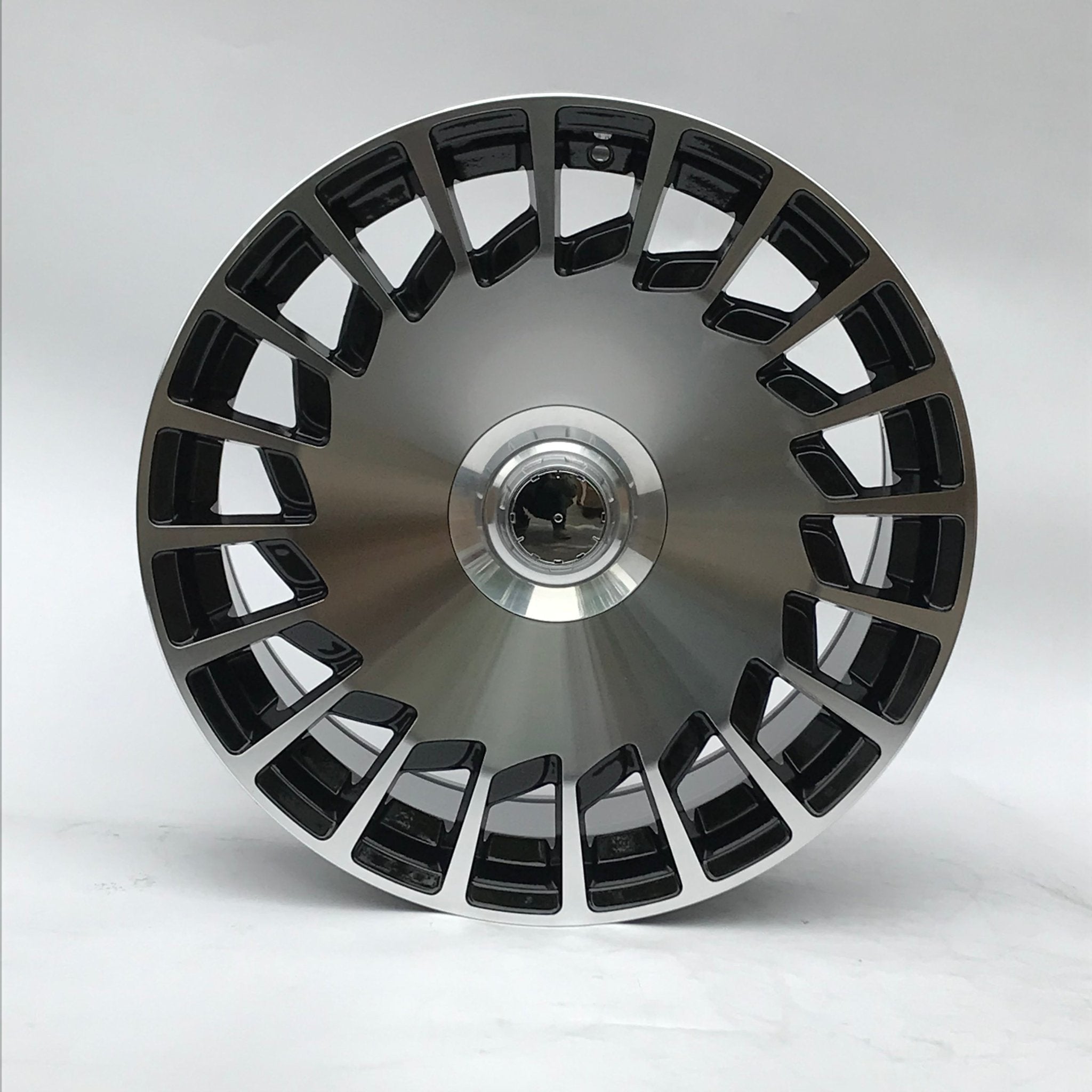 W835 Black Machined Face 20x8.5 ET35 5x112 CB66.6