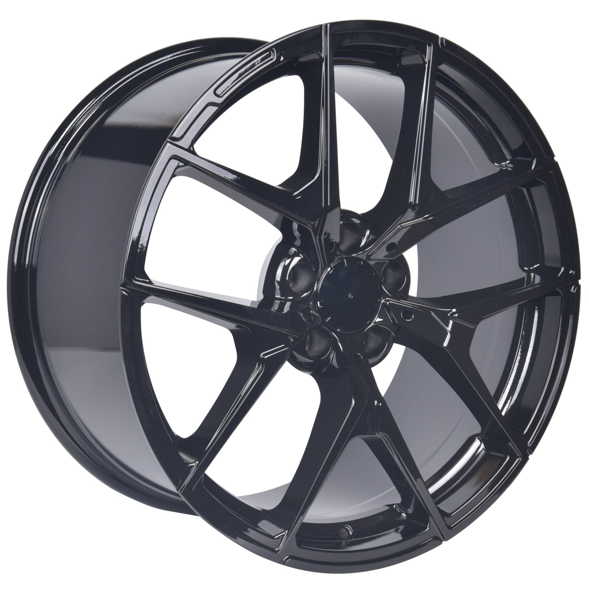 W838 Gloss Black 20x8.5 ET30 5x112 CB66.6