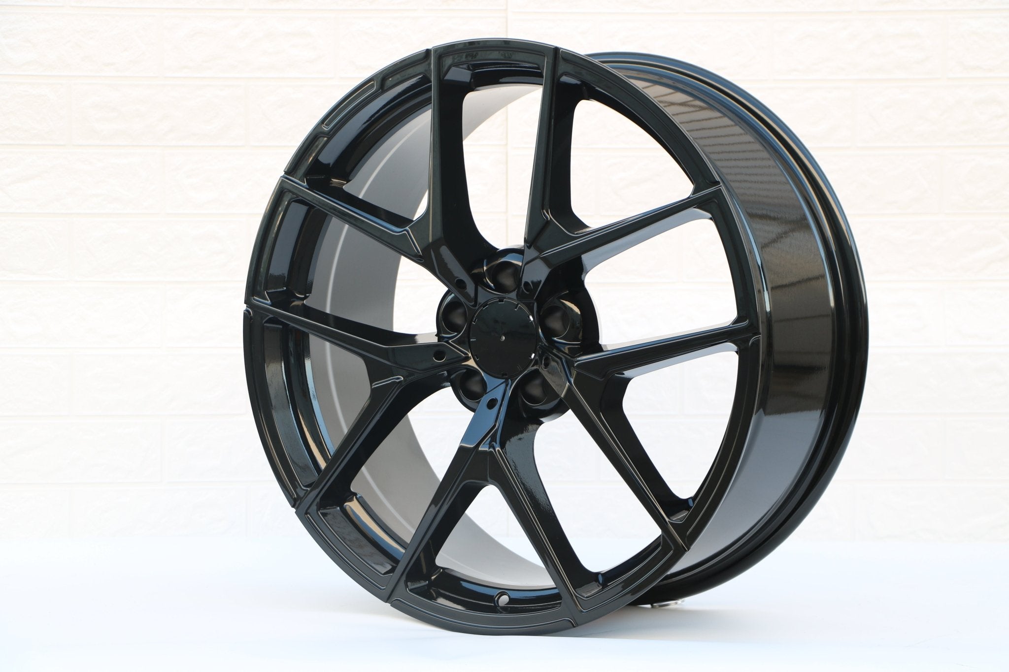 W838 Gloss Black 20x9.5 ET35 5x112 CB66.6