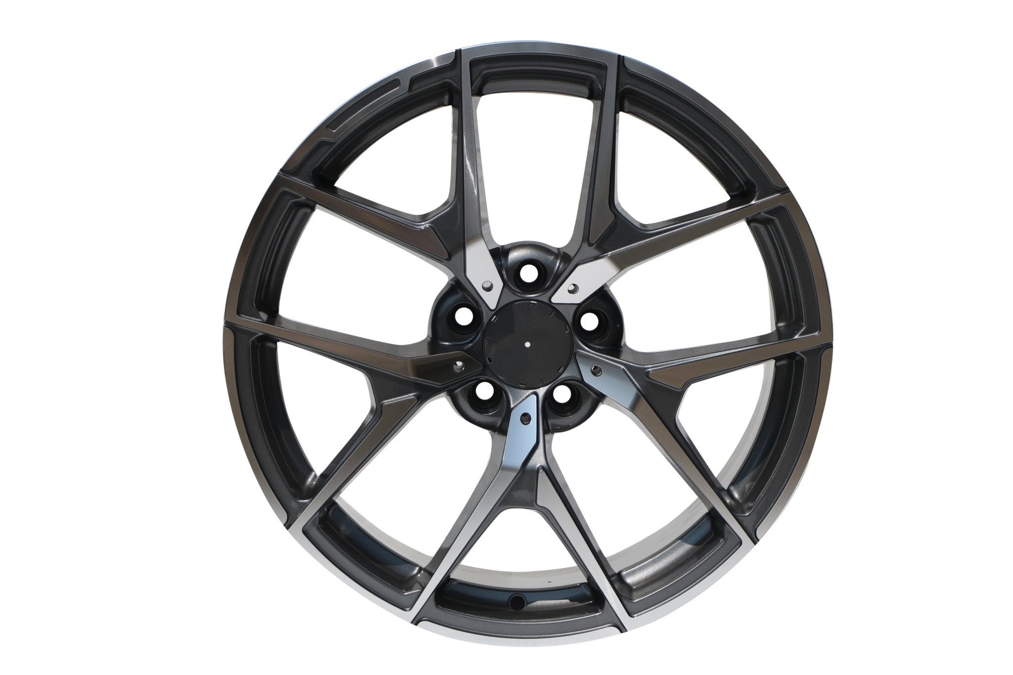 W838 D1225 Gunmetal Machined Face 18x8.5 ET35 5x112 CB66.6